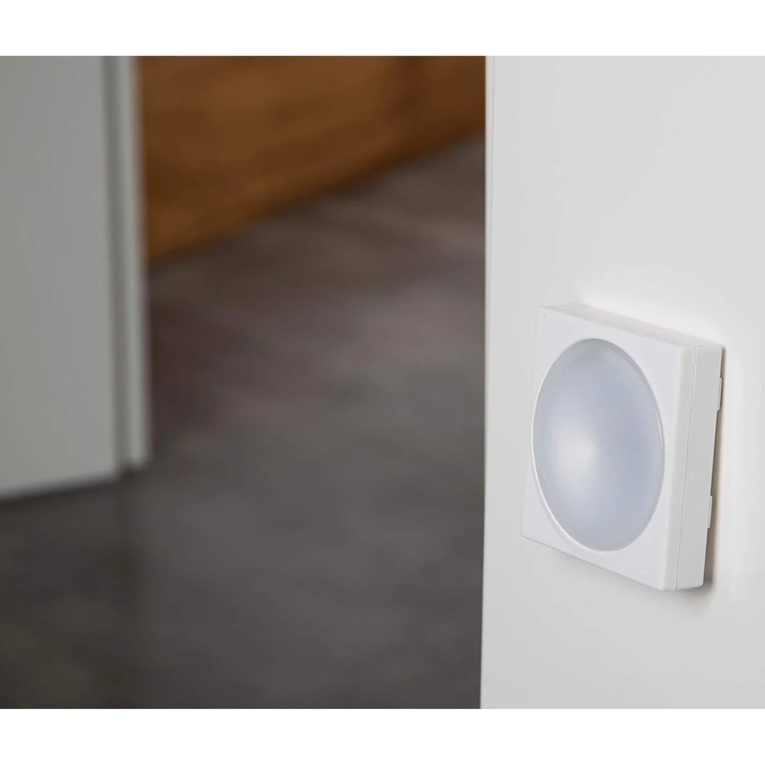 LED-Nachtlicht mit Push-Knopf Batteriebetrieben - Image 9
