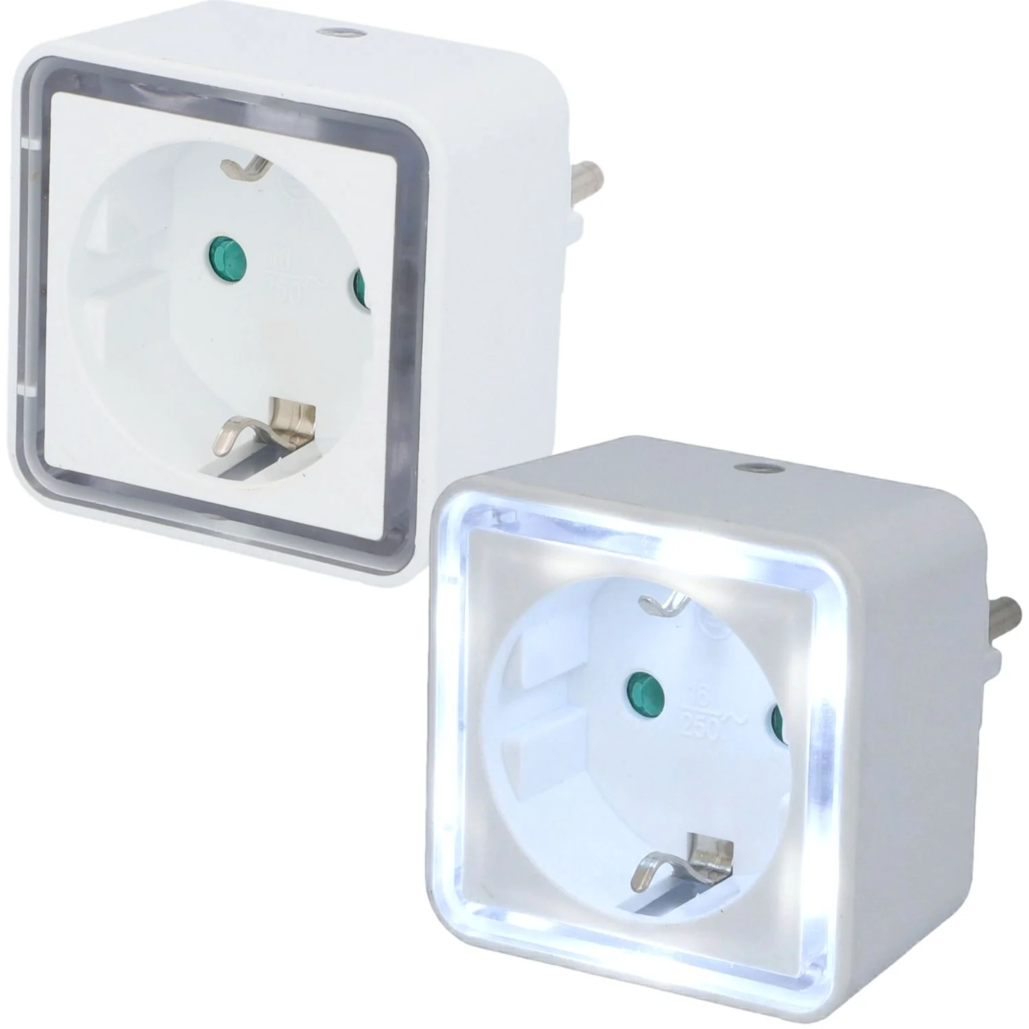 LED-Nachtlicht mit Steckdose - Image 2