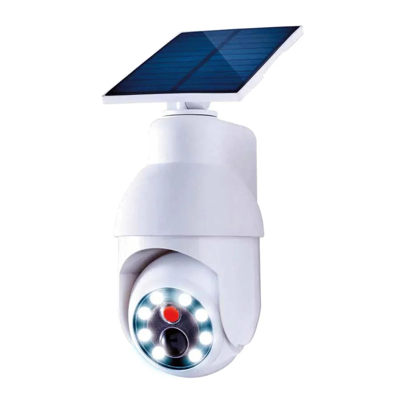 LED Solarleuchte mit Bewegungssensor & Kamera-Attrappe für Außen