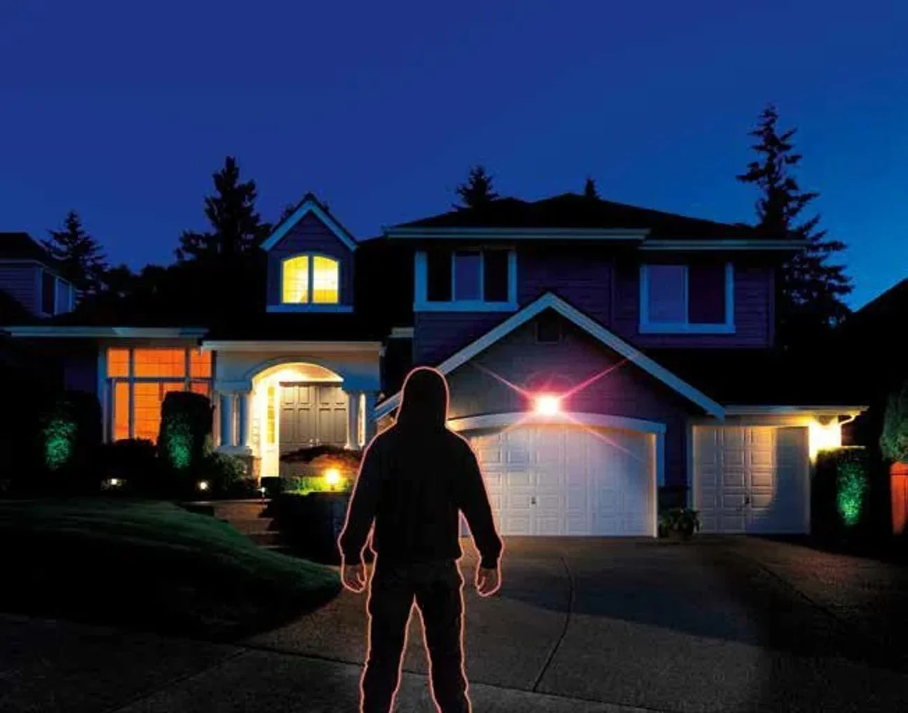 LED Solarleuchte mit Bewegungssensor & Kamera-Attrappe für Außen - Image 7