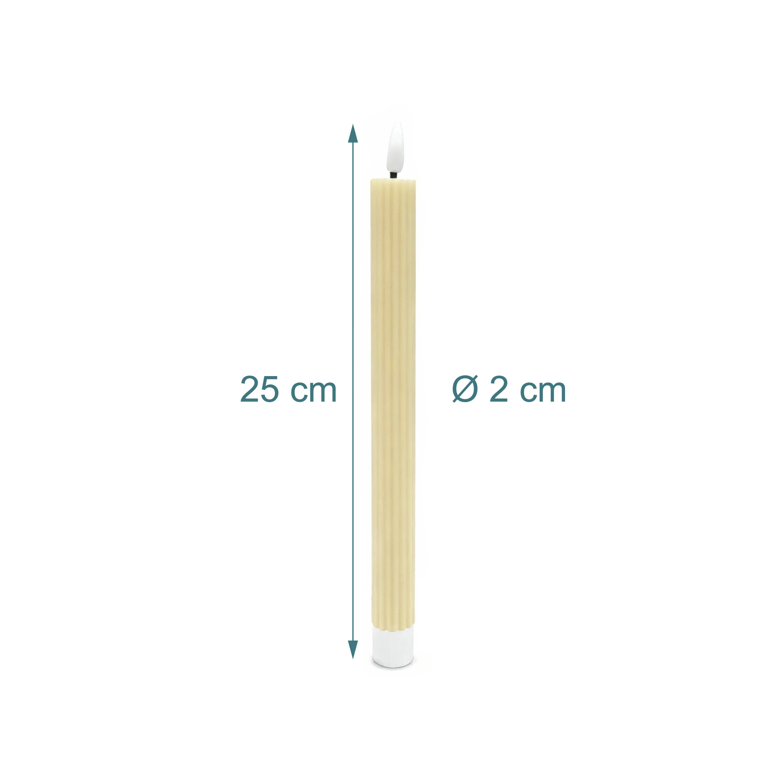 LED Stabkerzen 4er Set - Image 10