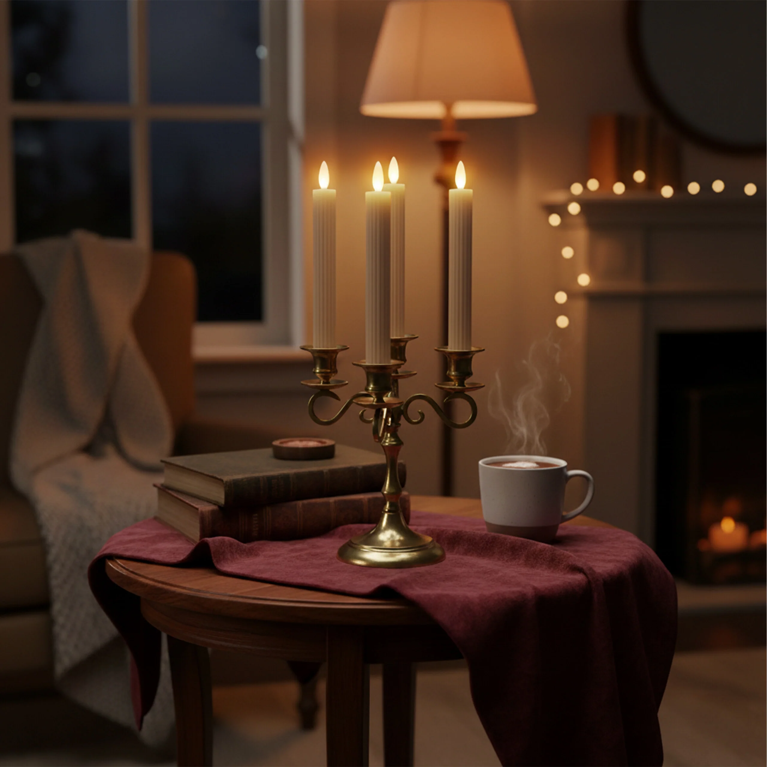 LED Stabkerzen 4er Set - Image 17