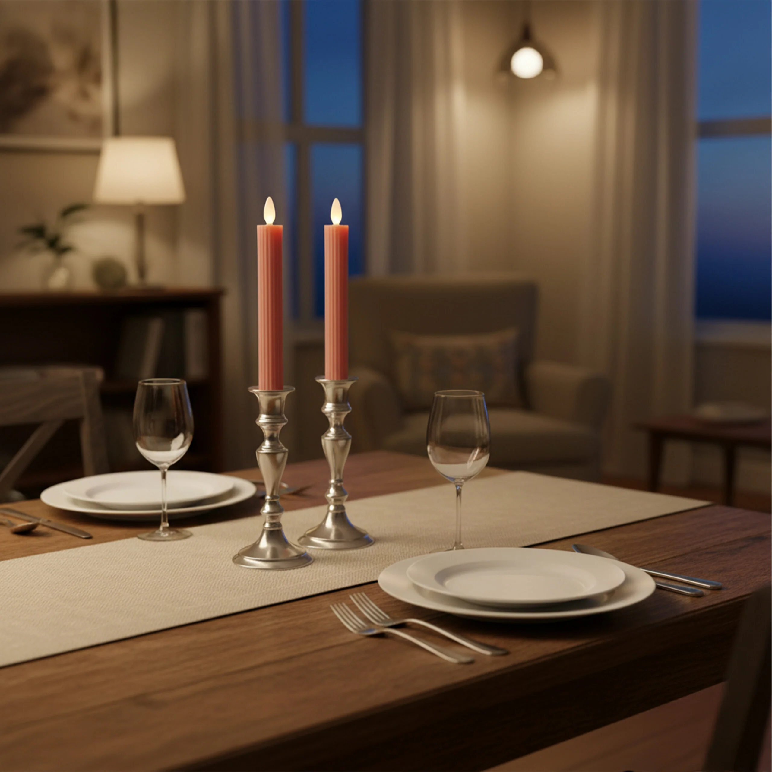 LED Stabkerzen 4er Set - Image 20