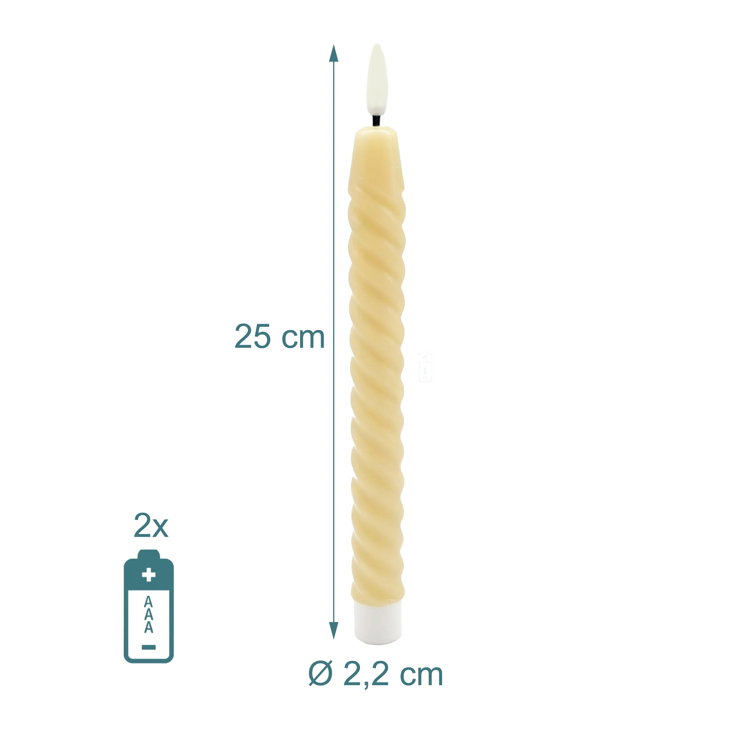 LED Stabkerzen 6er Set - Image 20