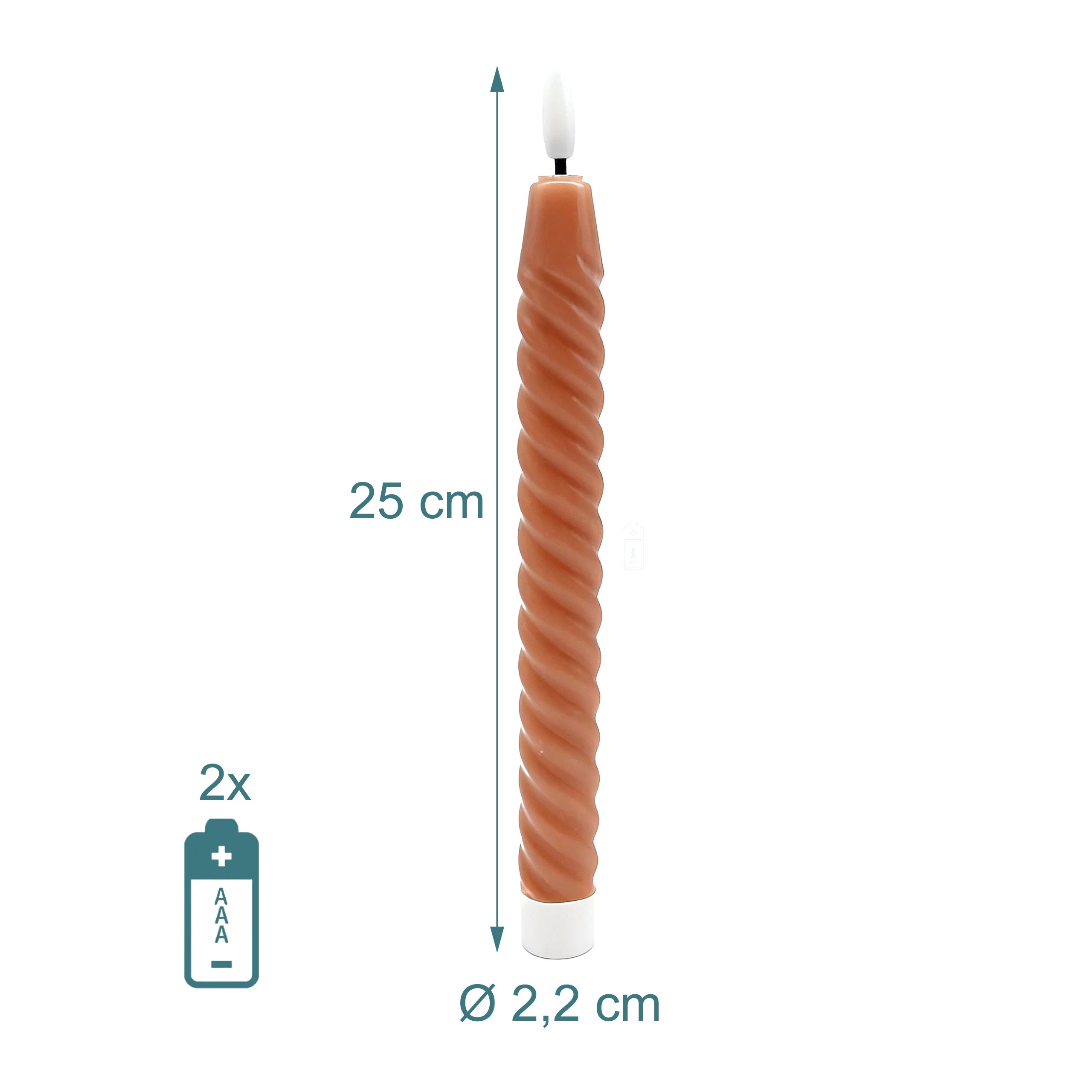 LED Stabkerzen 6er Set - Image 37