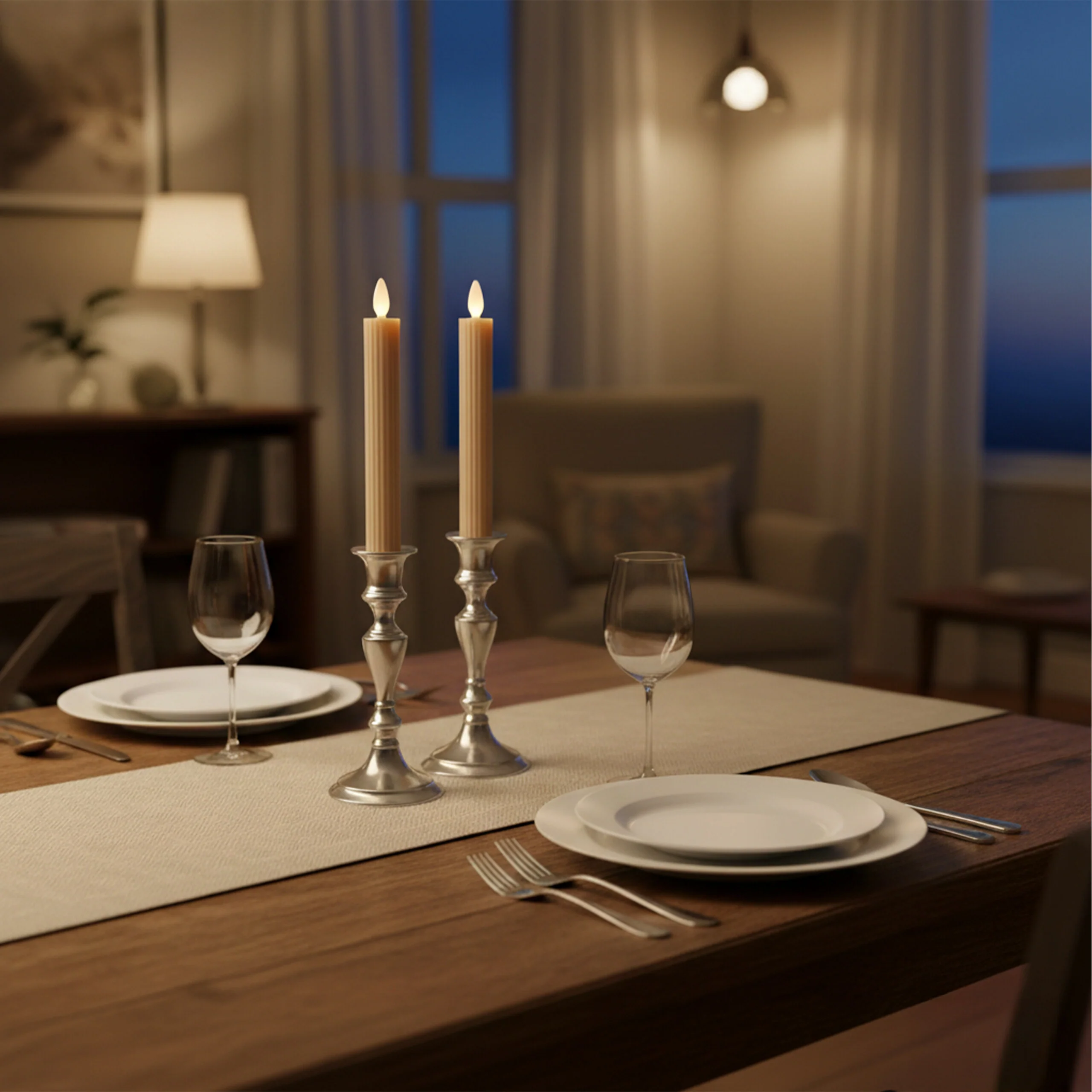 LED Stabkerzen 6er Set - Image 22