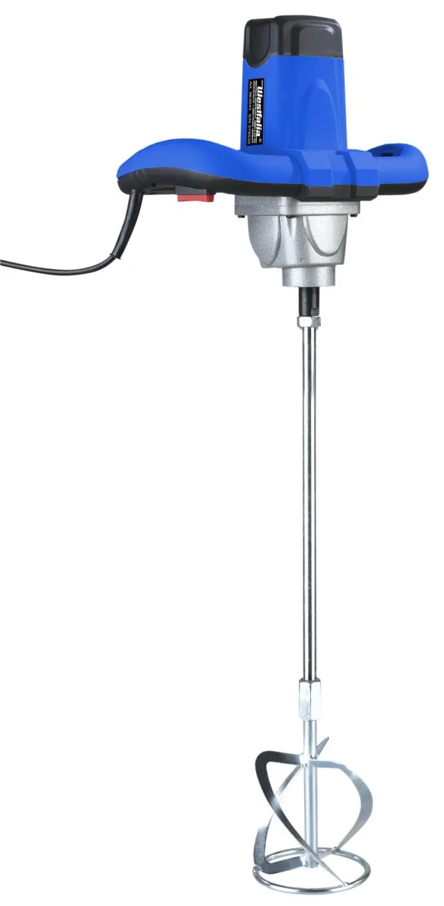 Leistungsstarkes Rührwerk 1050W für Mörtel, Farbe & Beton