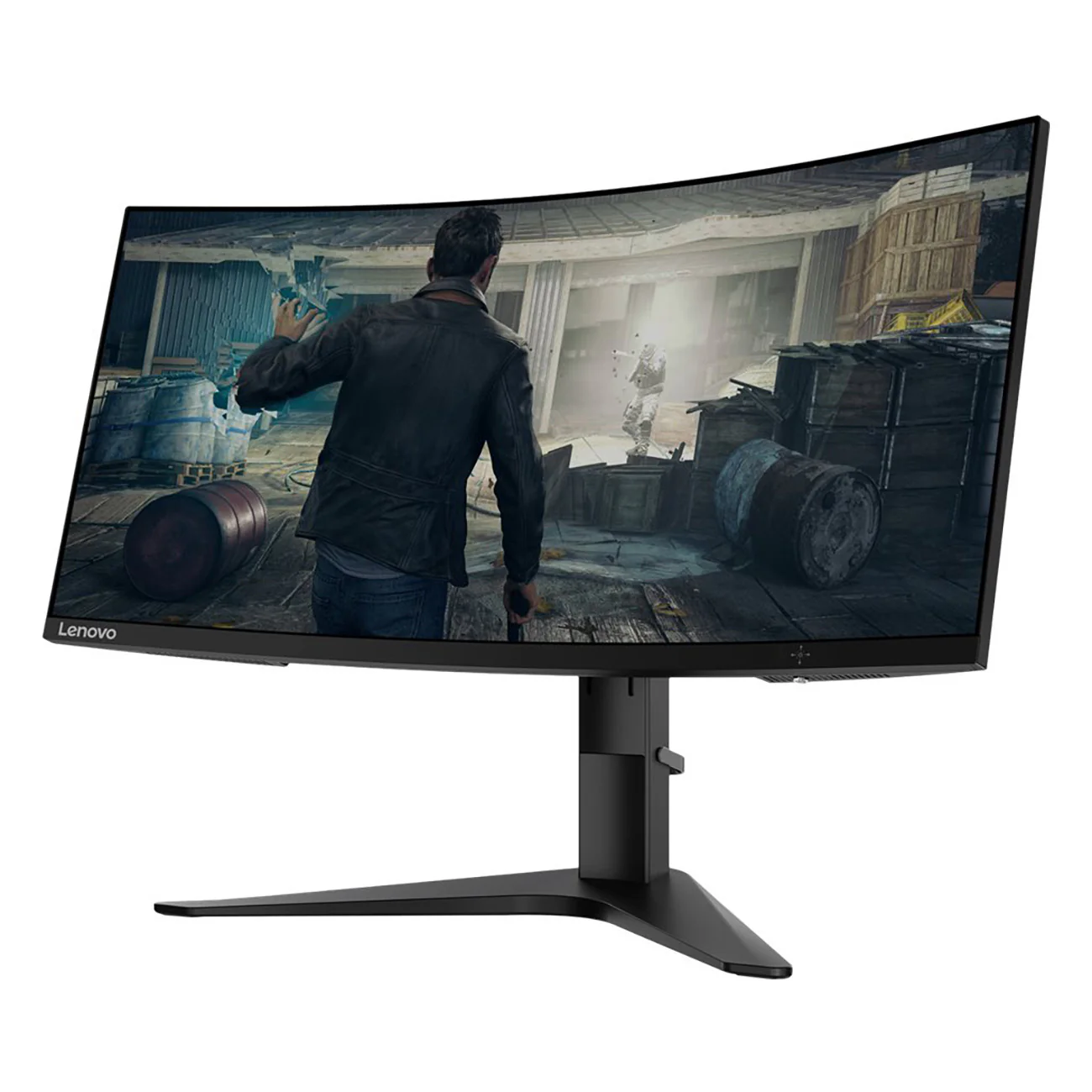 Lenovo G34w-10 Curved LED-Monitor schwarz, höhenverstellbar & 4ms Reaktionszeit - Image 2