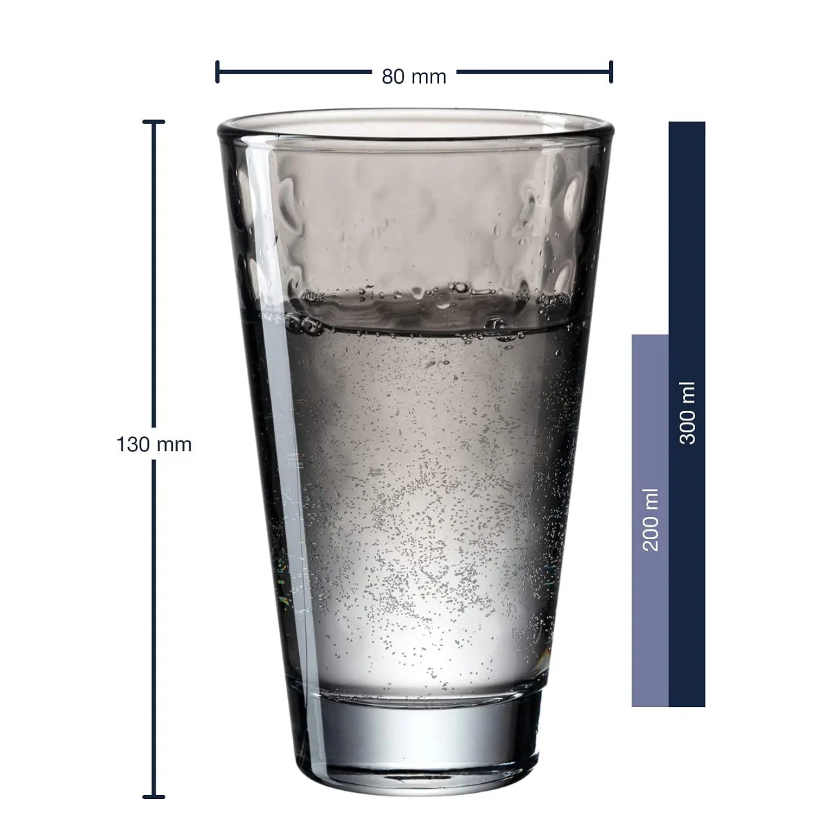 Leonardo LD Becher Pastell grau Optic - Image 2
