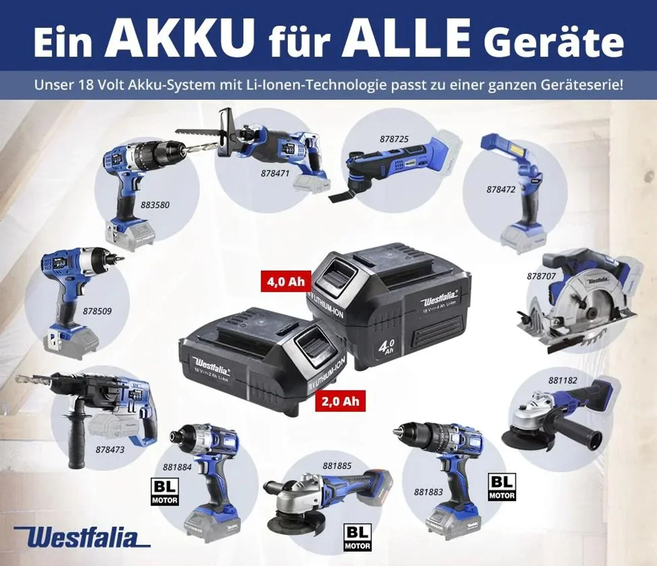 Li-Ion-Akku-Schnellladegerät 4 A für 18 Volt Werkzeug-Akkus - Image 3
