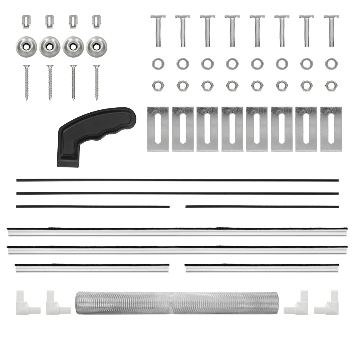 Lichtschachtabdeckung 60x115 cm mit Gitter aus Aluminium - Image 5