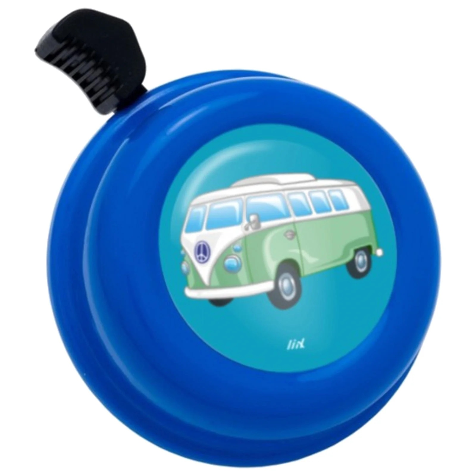 Liix Fahrradklingel Colour Bell Bulli Bus blau