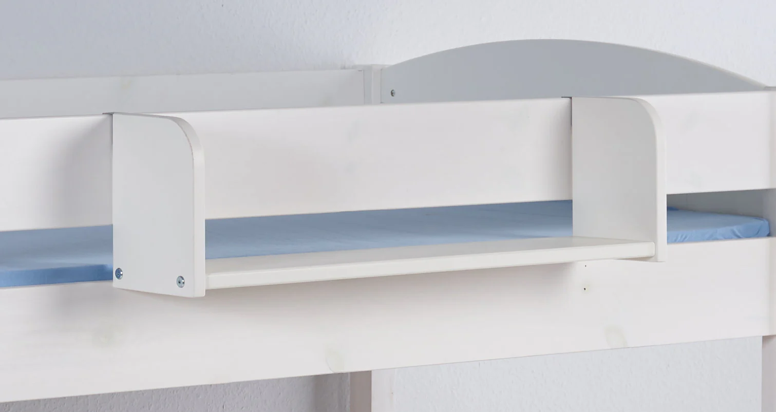 Lilokids Hängeregal 'Nele Groß' – 45x23x20 cm, passend für Hochbett, Spielbett & Etagenbett