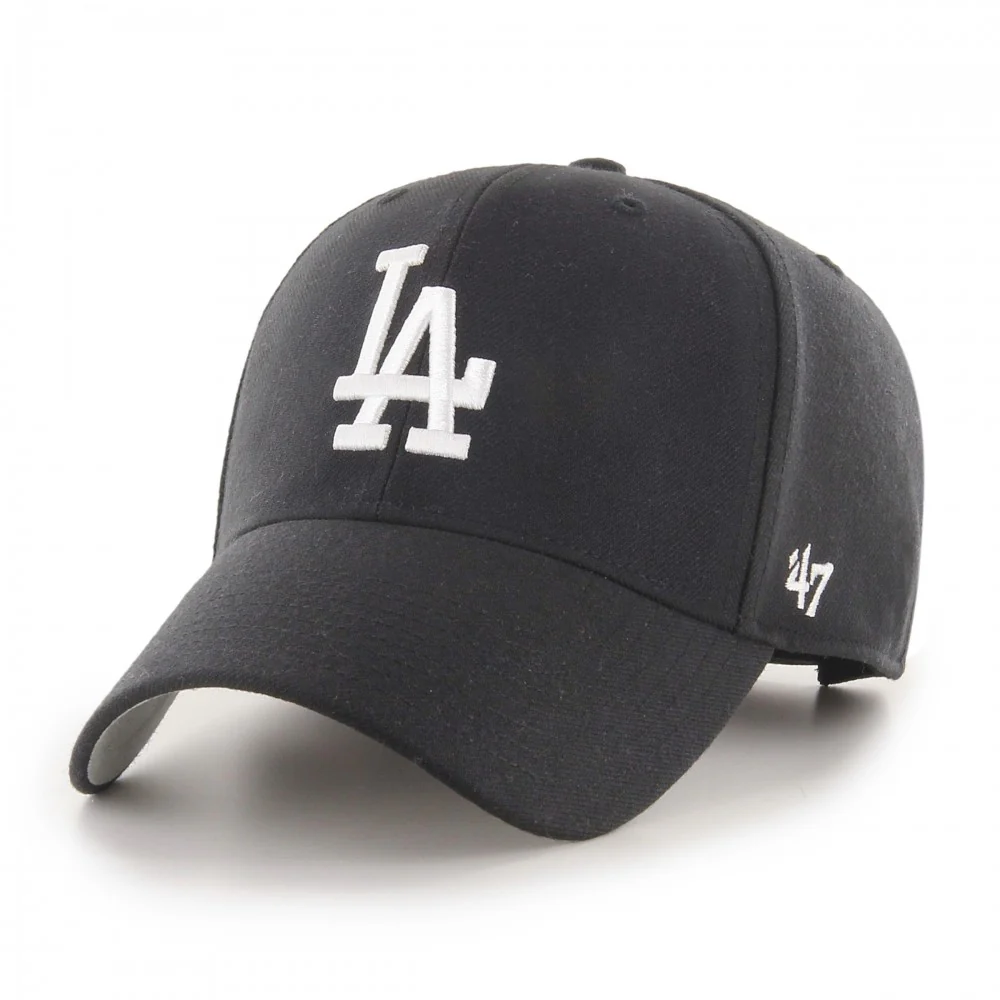 Los Angeles Dodgers '47 MVP SNAPBACK Black/White Cap