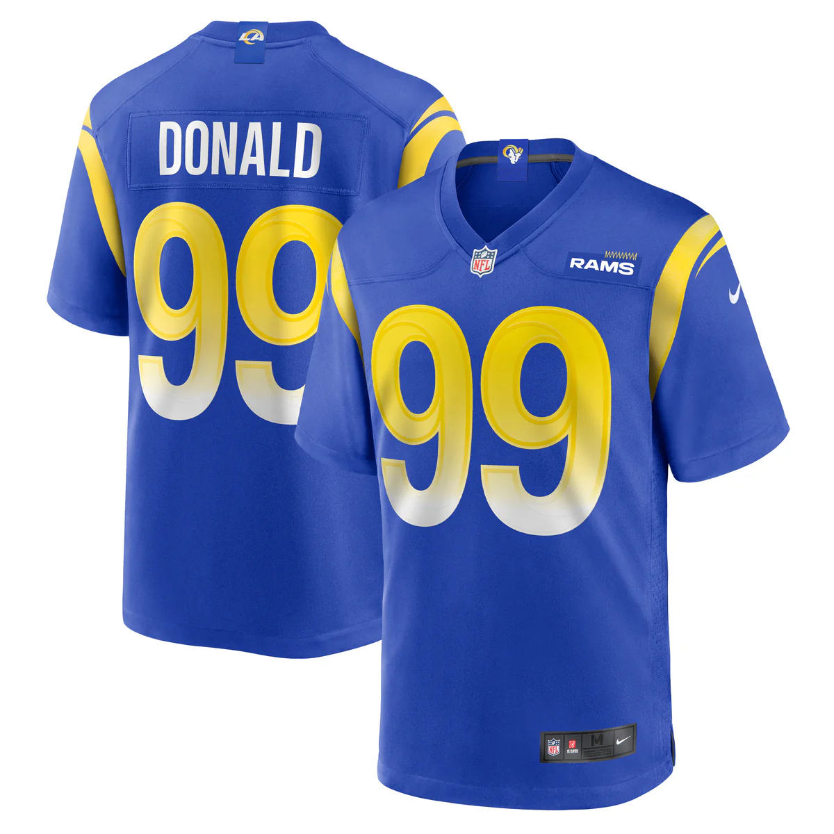 Los Angeles Rams Nike NFL Home Game Jersey Donald 99 - Image 5