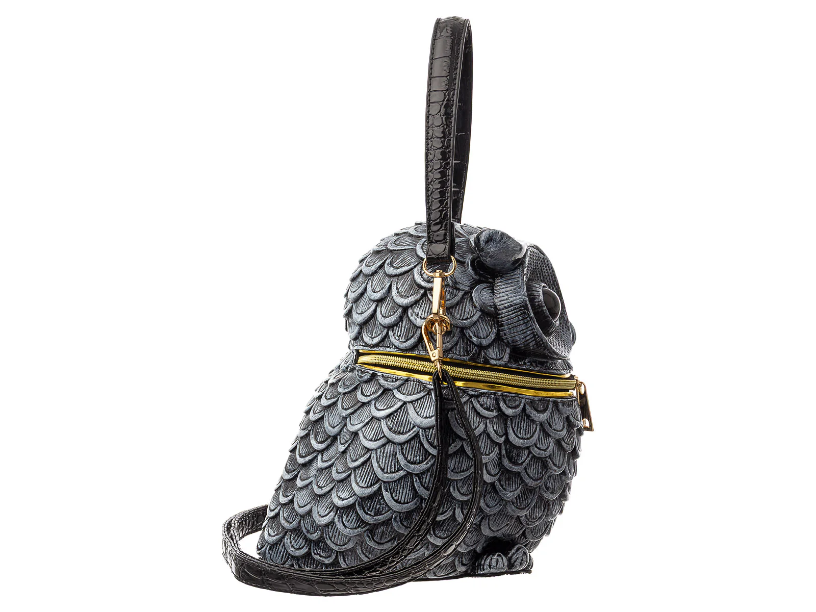 Magic Bags Tasche Umhängetasche "Eule" gold - Image 10