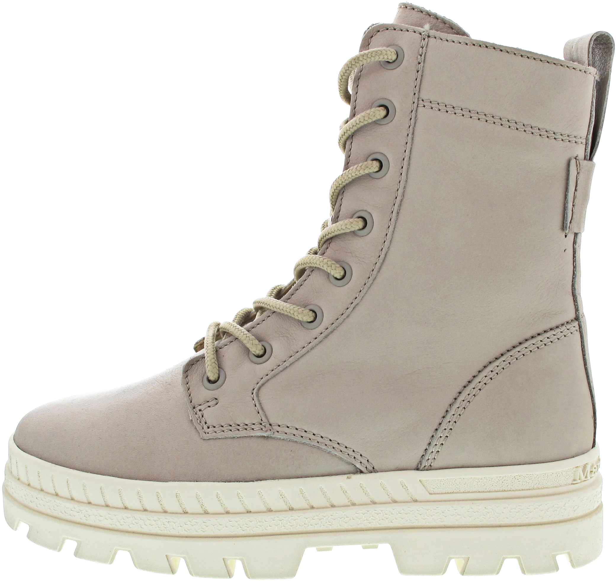Marc O’Polo Lace Flatheel Bootie Boots Beige