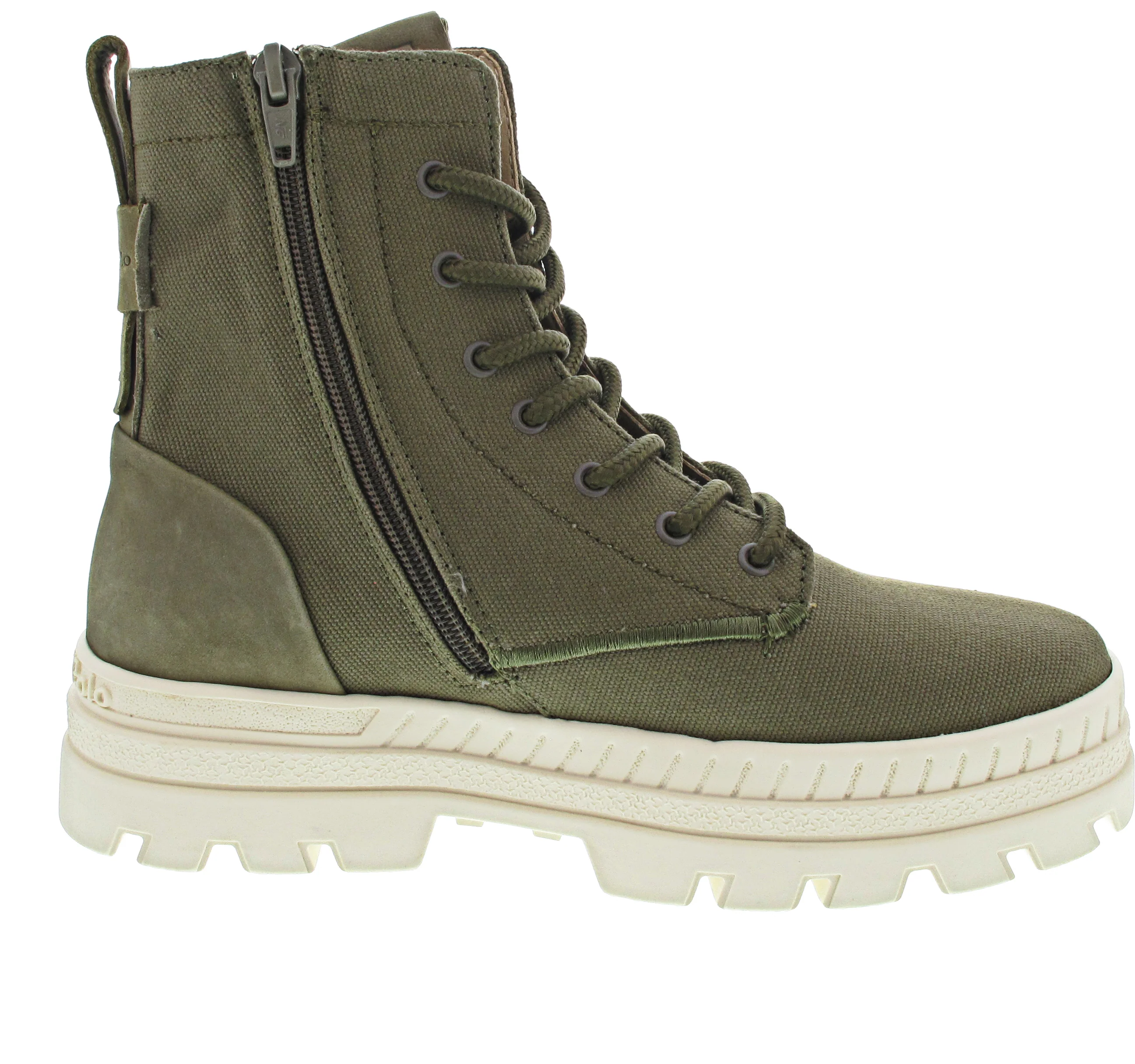 Marc O’Polo Lace Flatheel Bootie Schnürstiefel Grün - Image 3