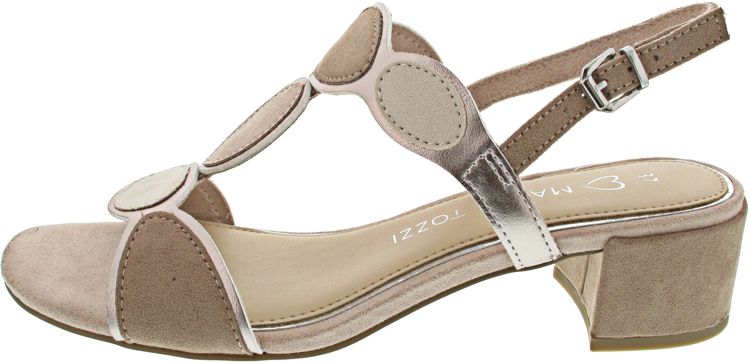 Marco Tozzi Sandalette Beige