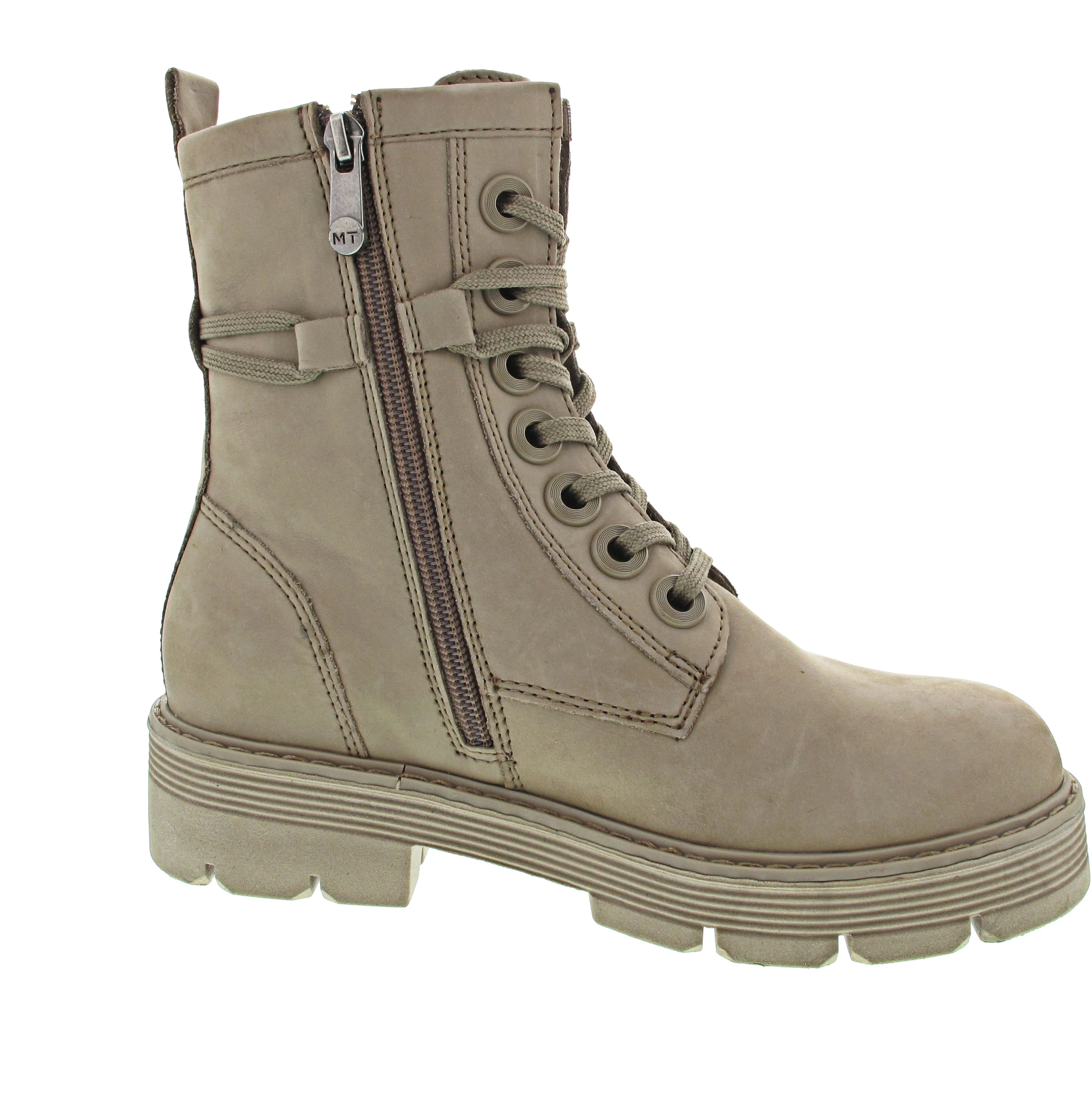 Marco Tozzi Schnürstiefel Beige - Image 3