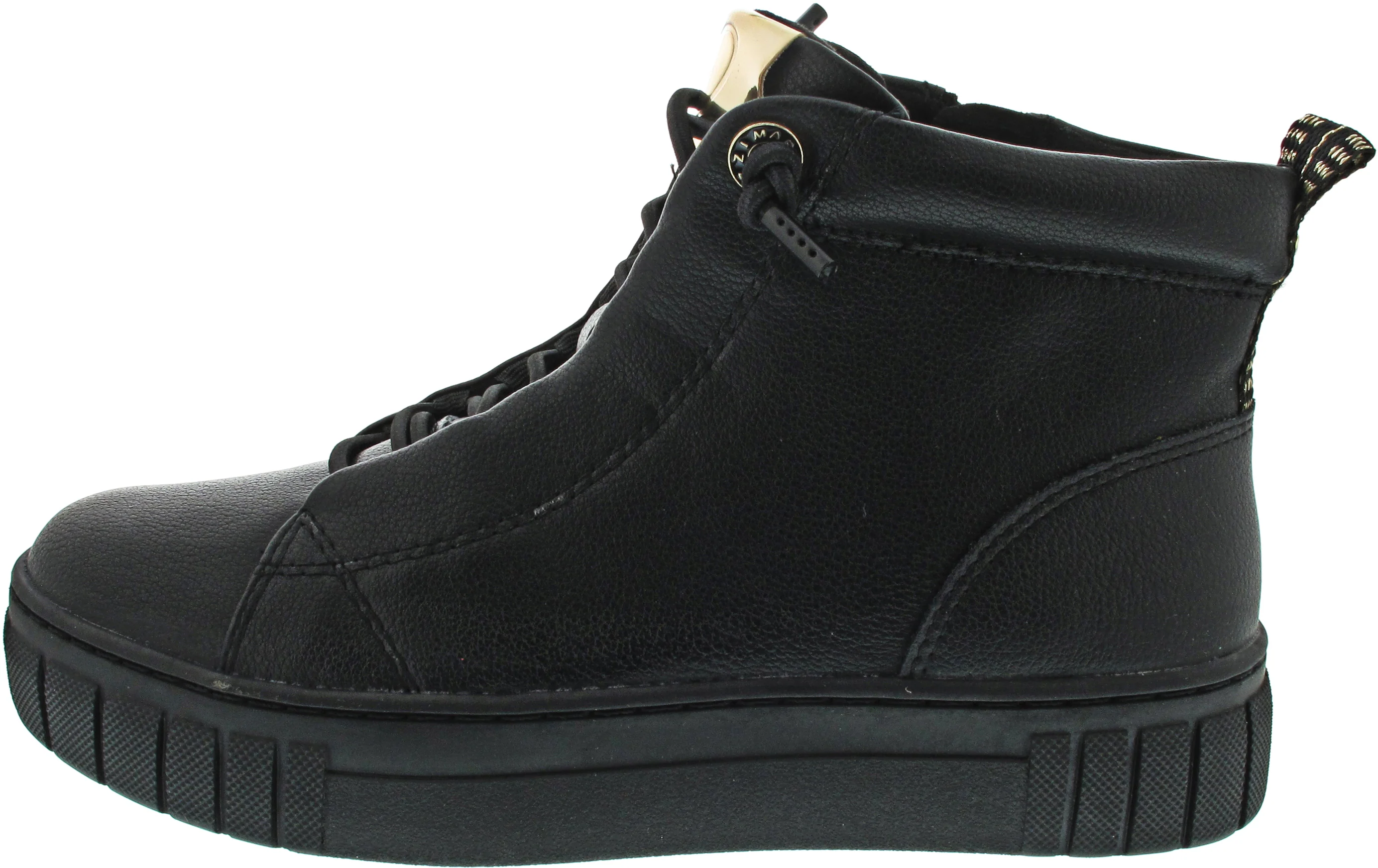 Marco Tozzi Schnürstiefel Schwarz
