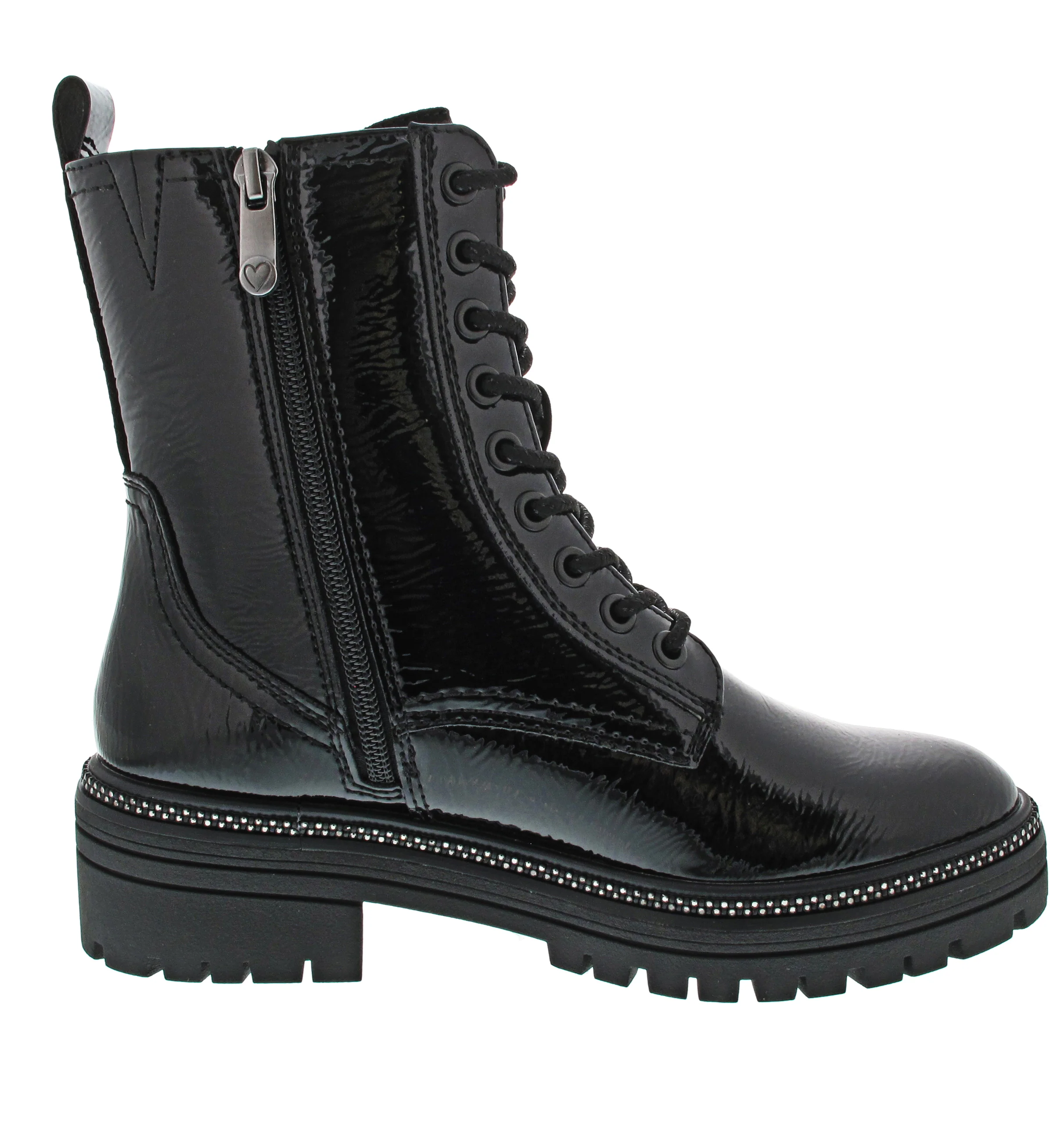 Marco Tozzi Schnürstiefel Schwarz - Image 8