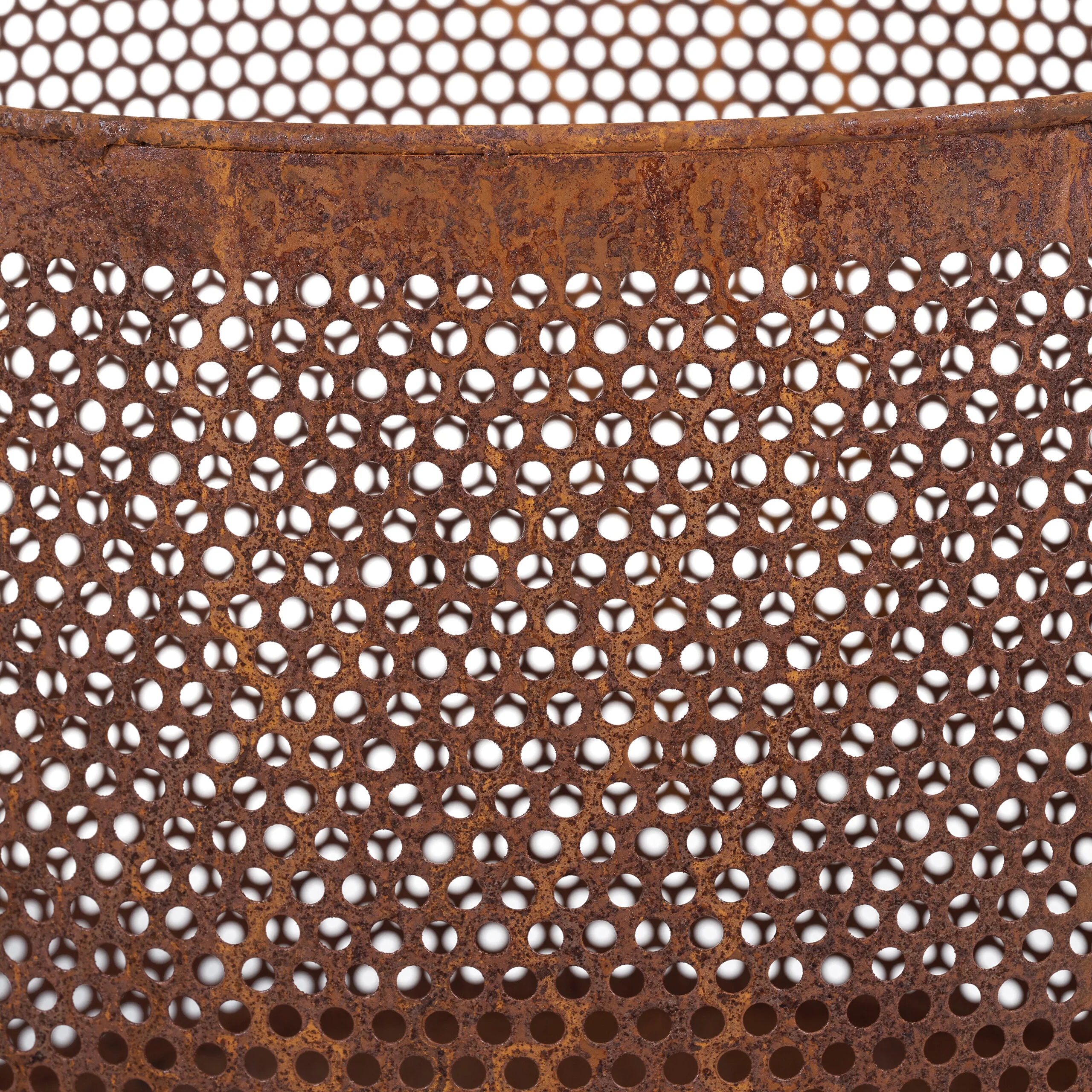 Mesh Feuerkorb in Rostoptik - Image 6