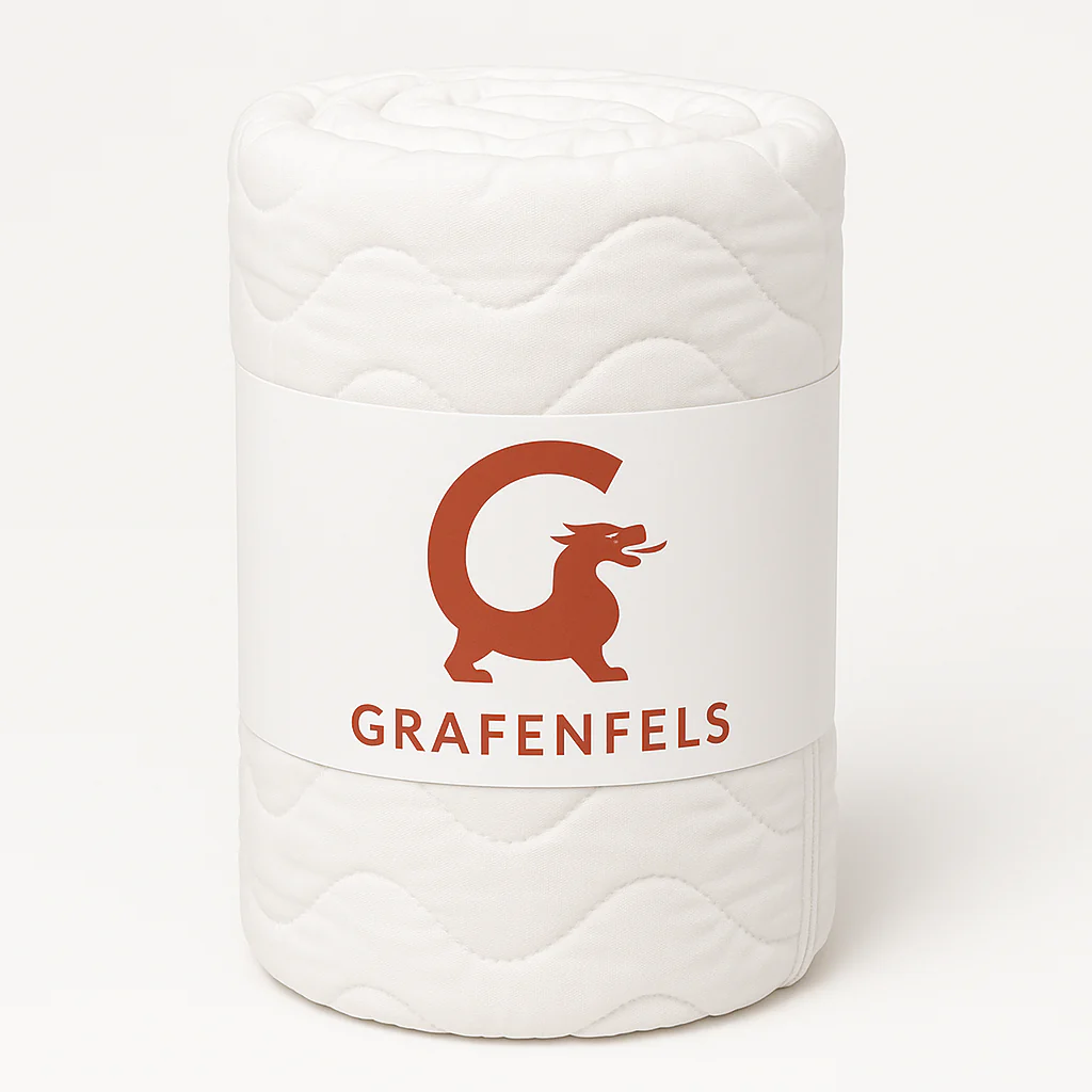 Mikrofaser Matratzenbezug 80x200 cm für Matratzen von 11 bis 13 cm - waschbar bis 60 Grad - Image 4