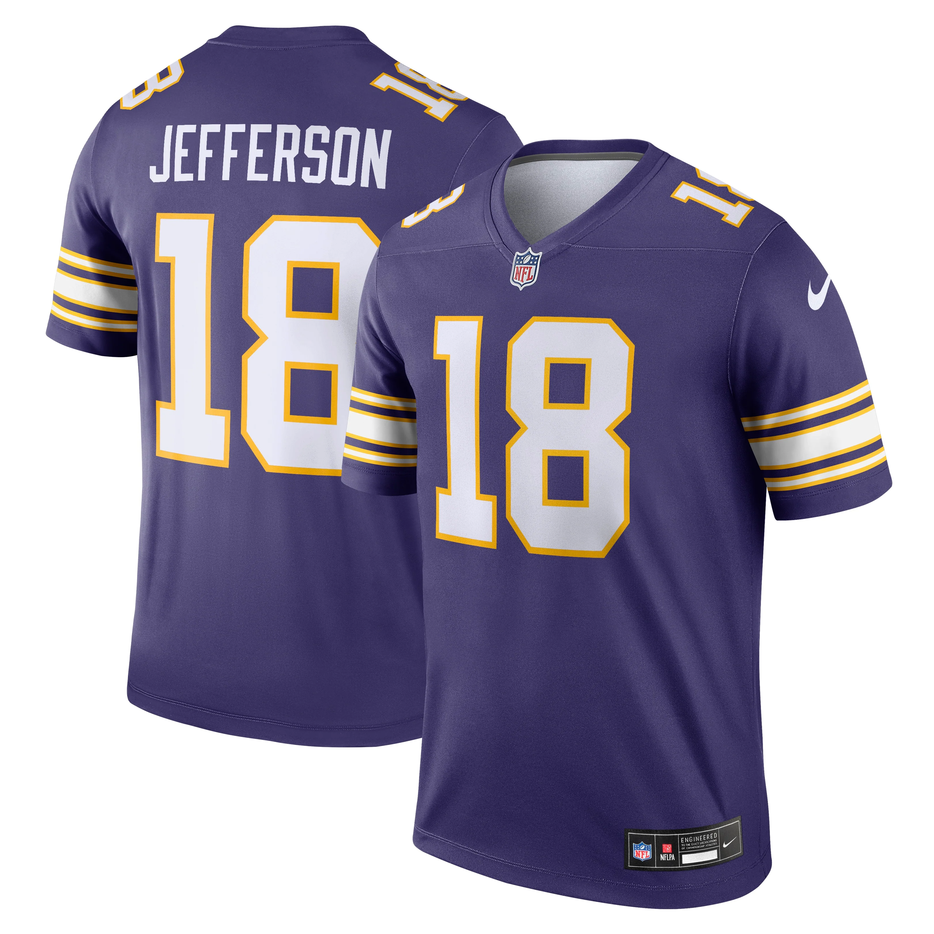 Minnesota Vikings Nike NFL Legend Jersey Jefferson 18 - Image 4