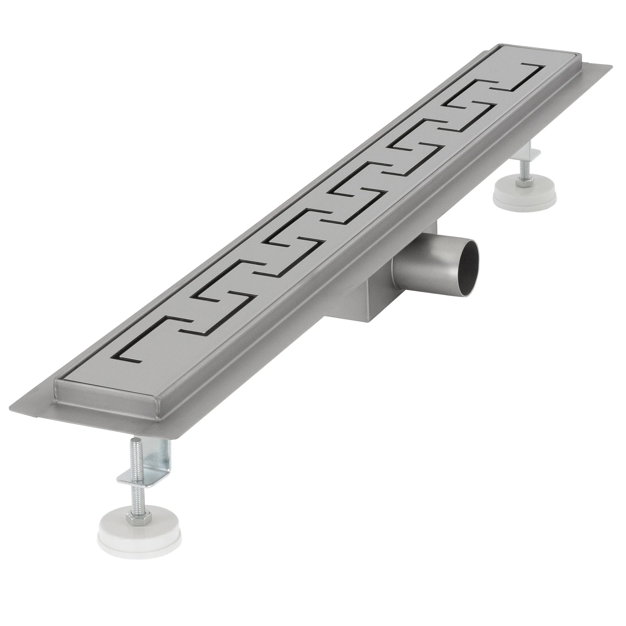 ML-Design Duschrinne geschlitzt 80cm Silber aus Edelstahl