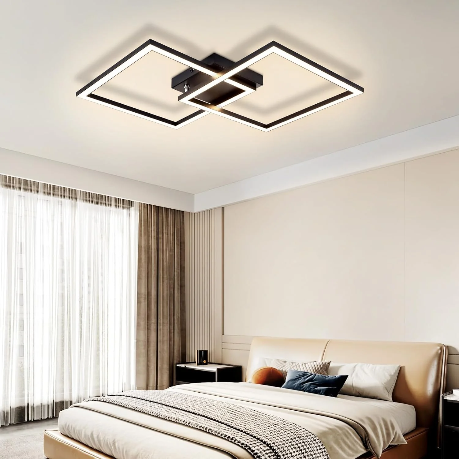 Moderne 24w LED Deckenleuchte mit 2 Flammen - Warmweiß Küchenbeleuchtung - Image 10