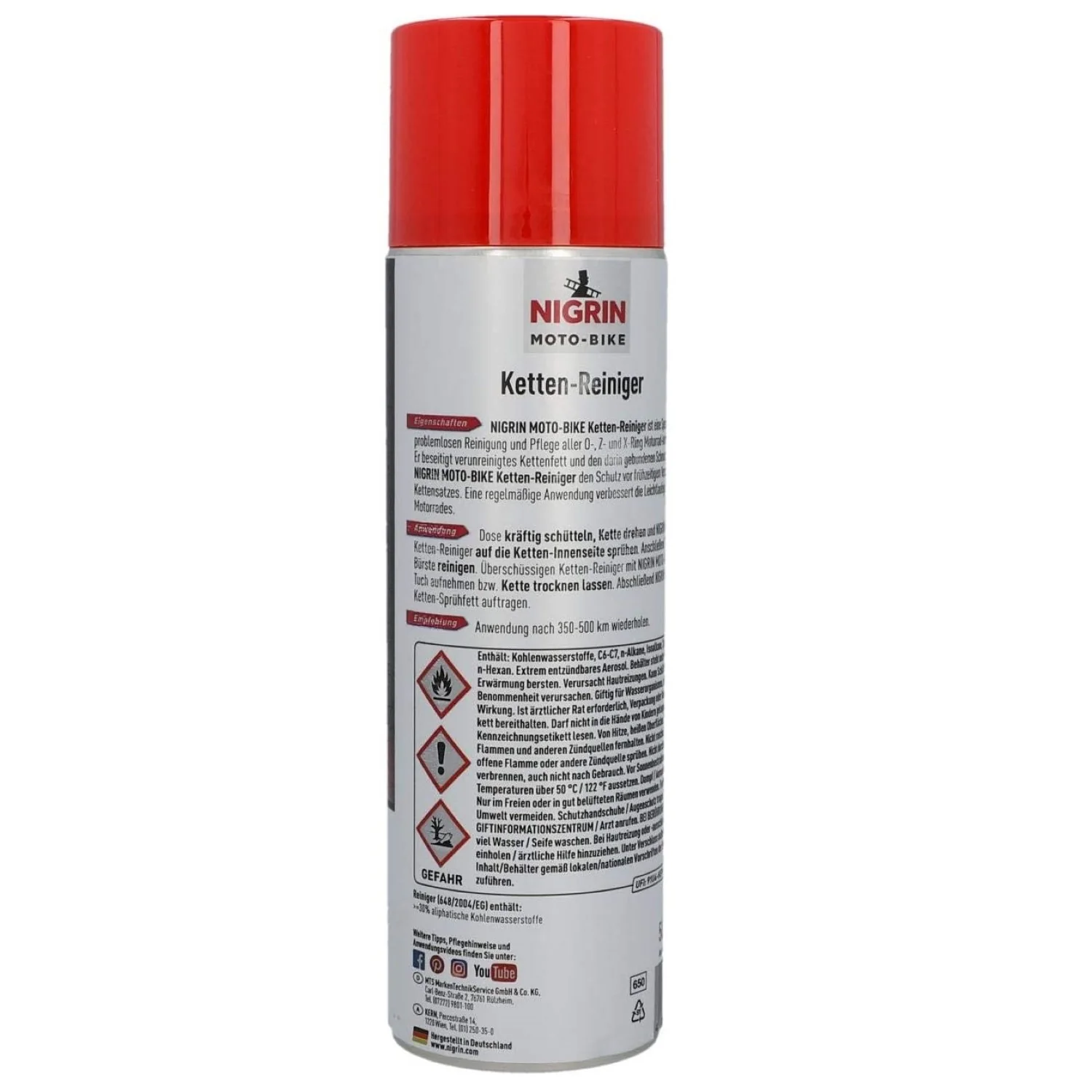 MOTO-BIKE Kettenreiniger Spray 500ml - Image 2
