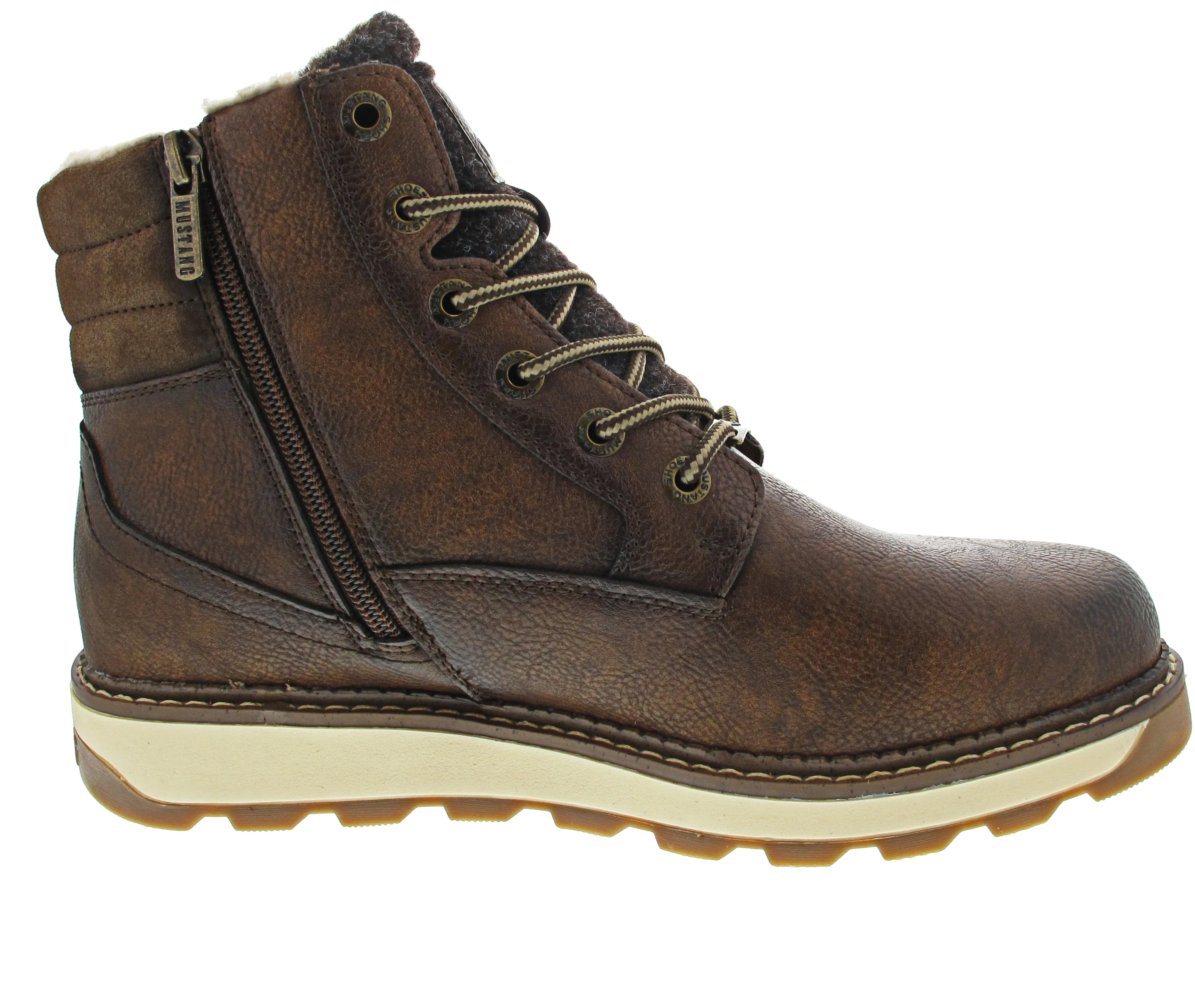 Mustang Schnürstiefel Braun - Image 3