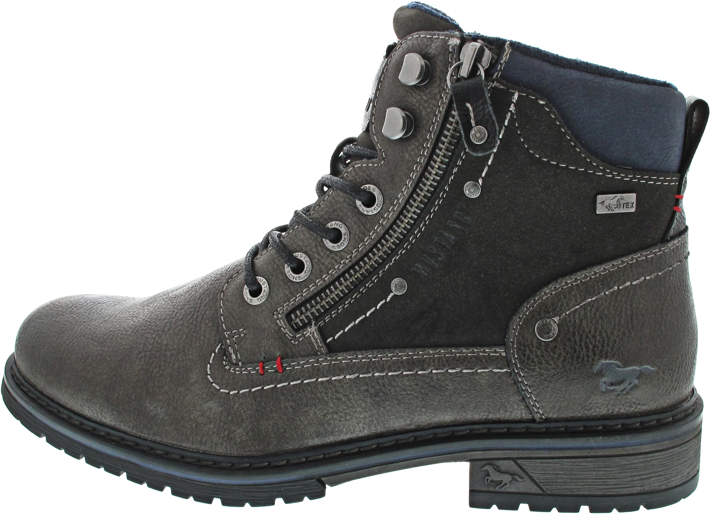 Mustang Schnürstiefel Grau - Image 4
