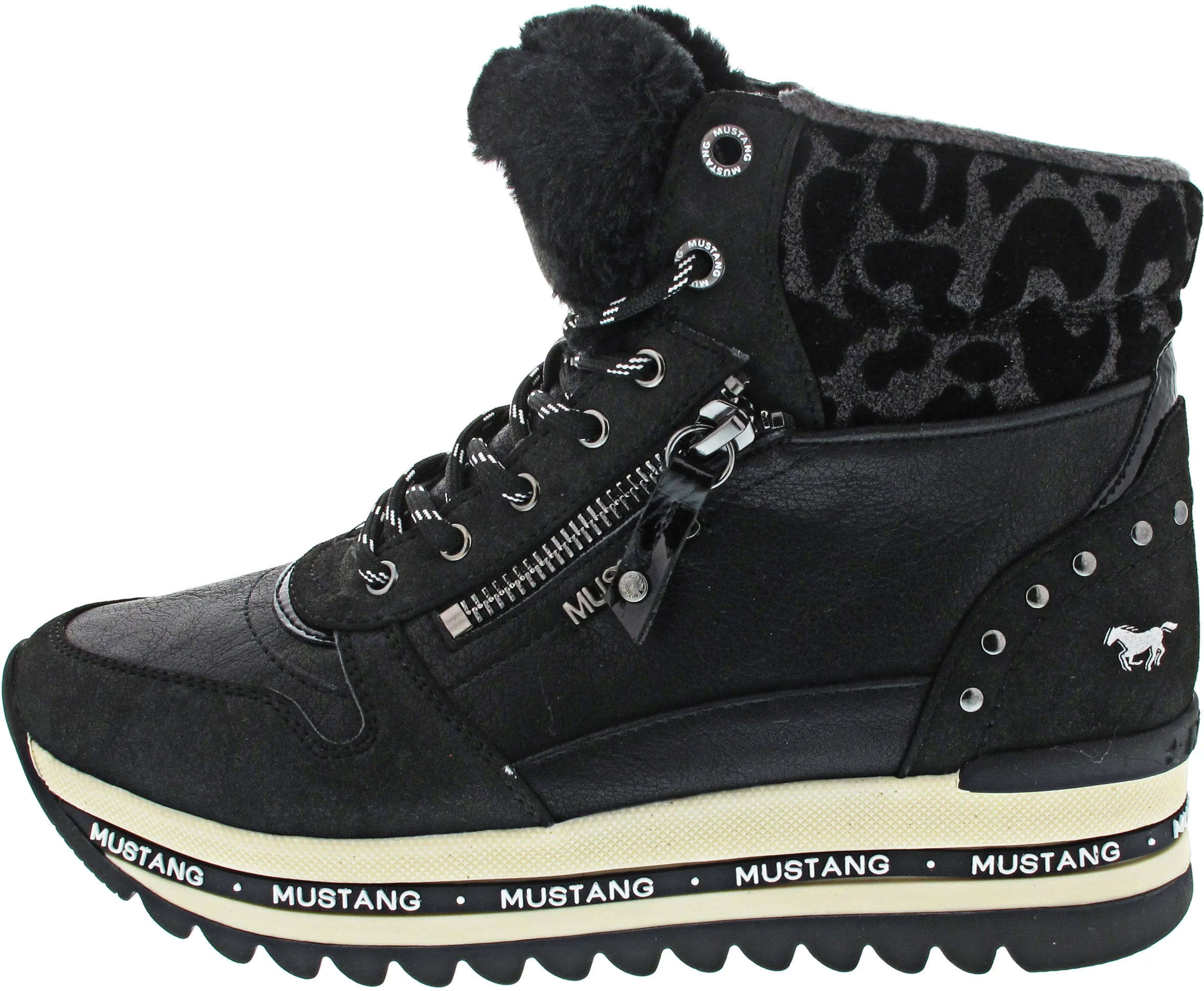 Mustang Sneaker high Schwarz - Image 2