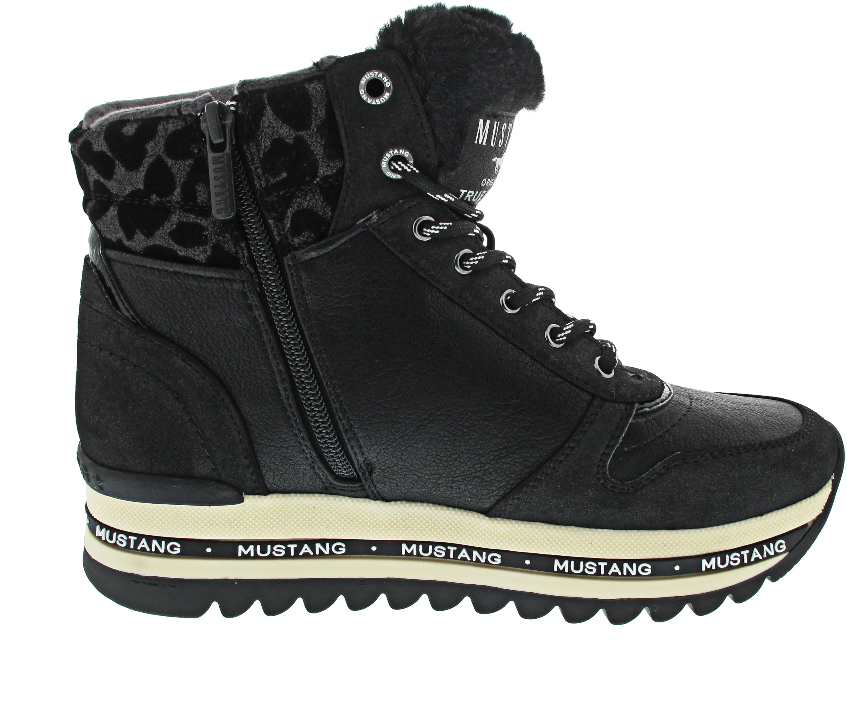 Mustang Sneaker high Schwarz - Image 7