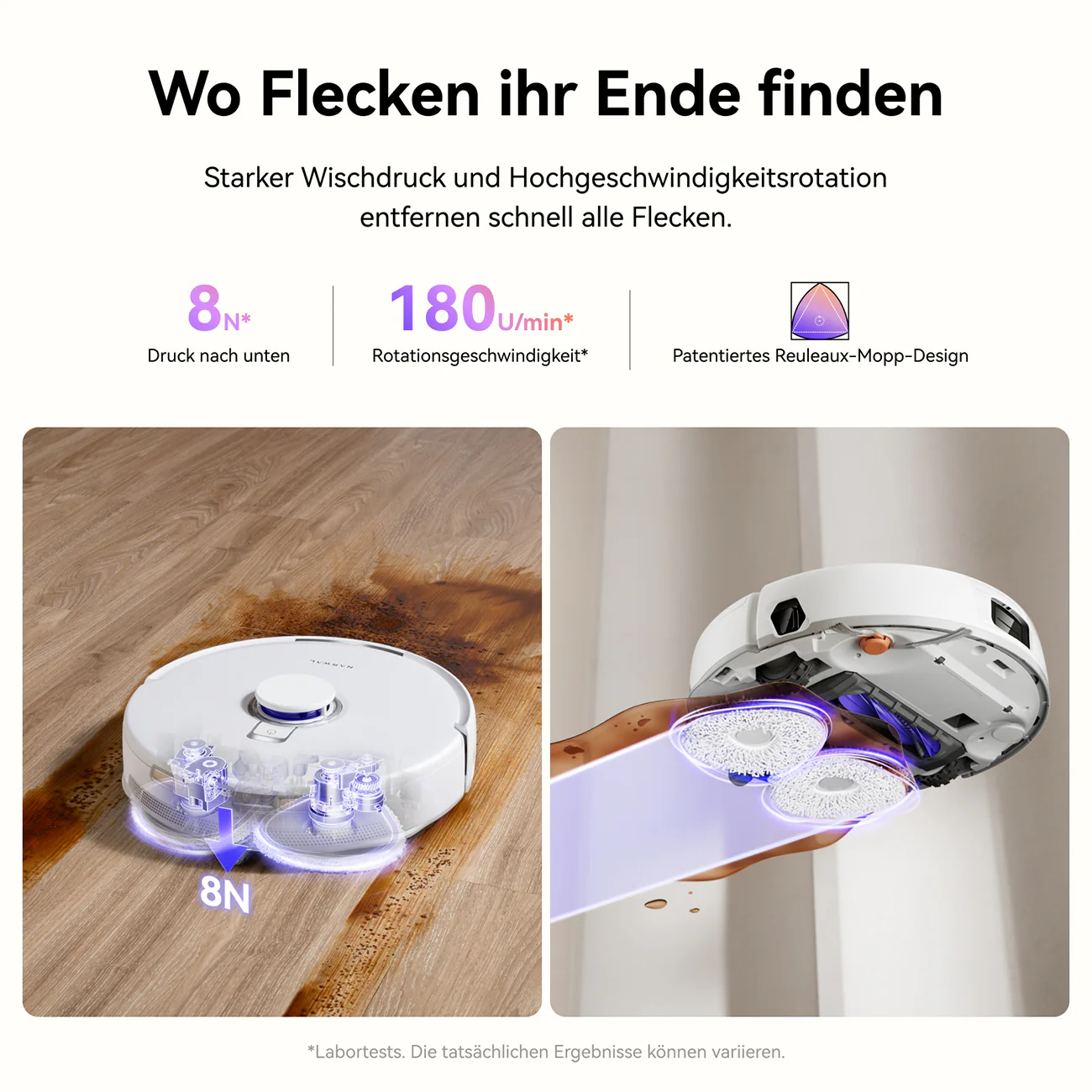 Narwal Freo X10 Pro, Saugroboter, DualFlow Tangle-Free-System - Image 5