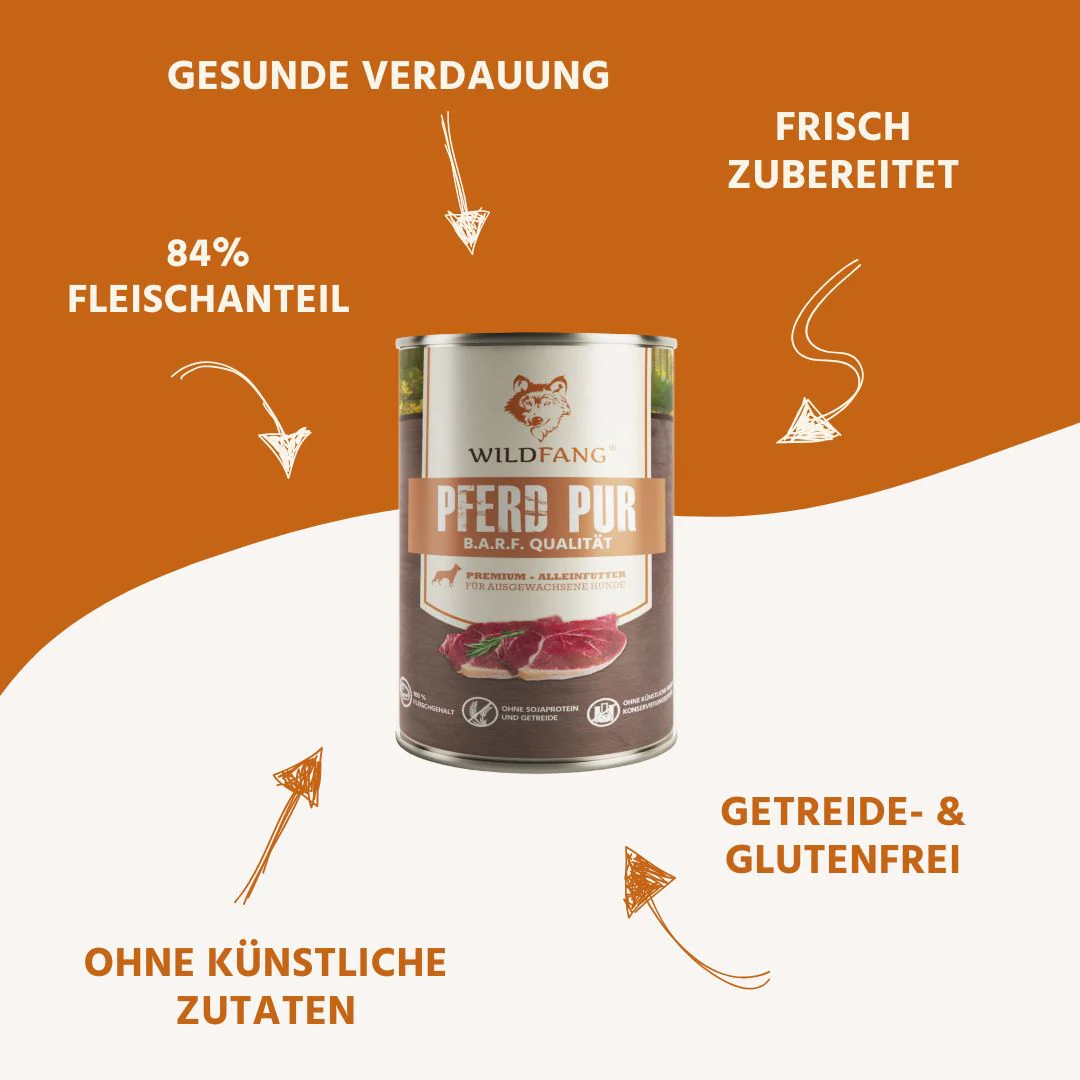 Nassfutter Pferd pur - BARF Qualität - Image 13