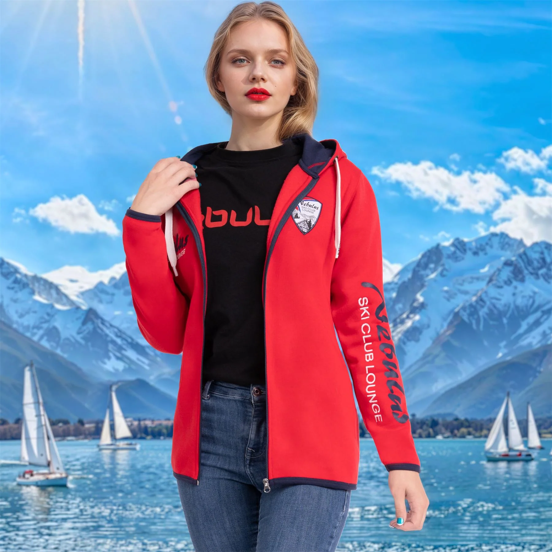 Nebulus Sweatjacke CLUBLOUNGE - Image 22