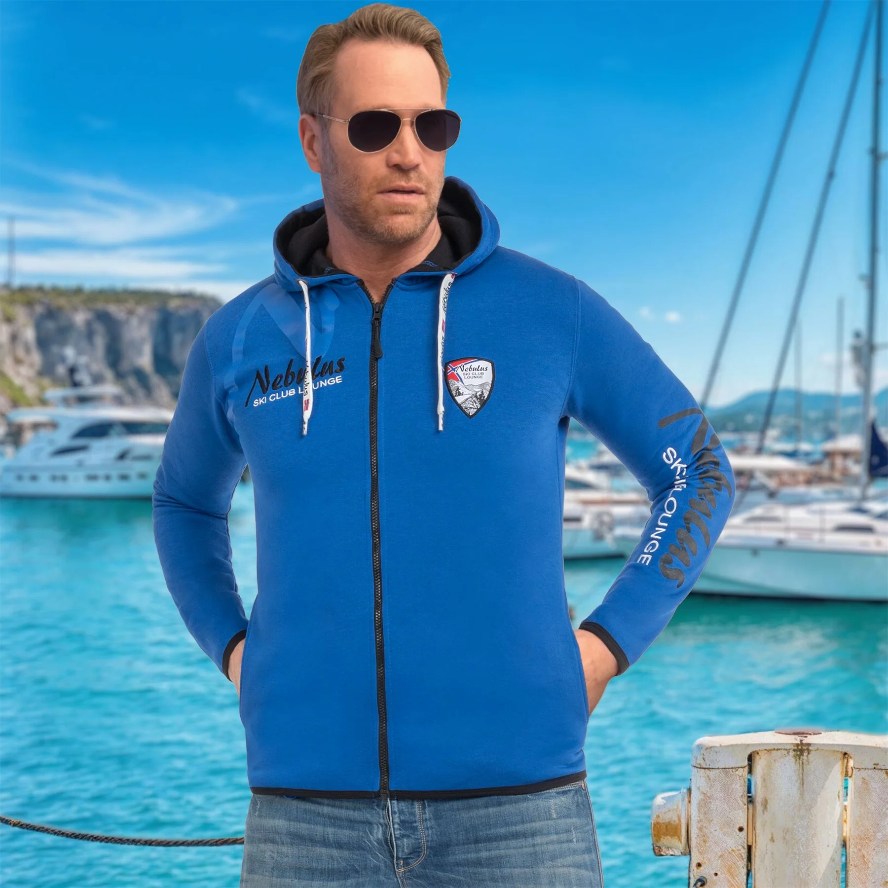 Nebulus Sweatjacke CLUBLOUNGE - Image 21