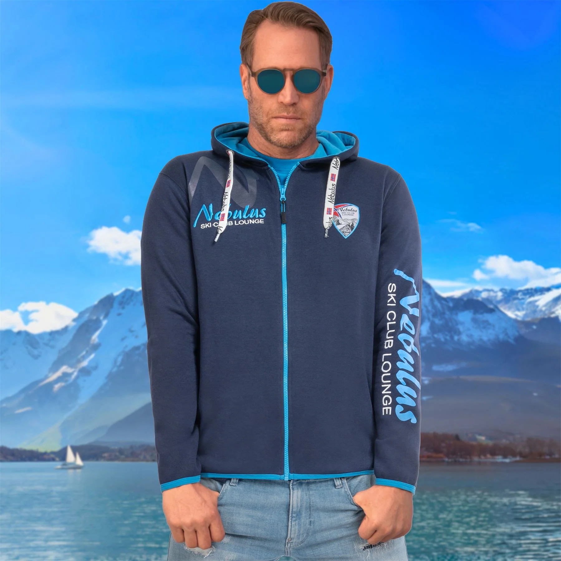 Nebulus Sweatjacke CLUBLOUNGE - Image 30