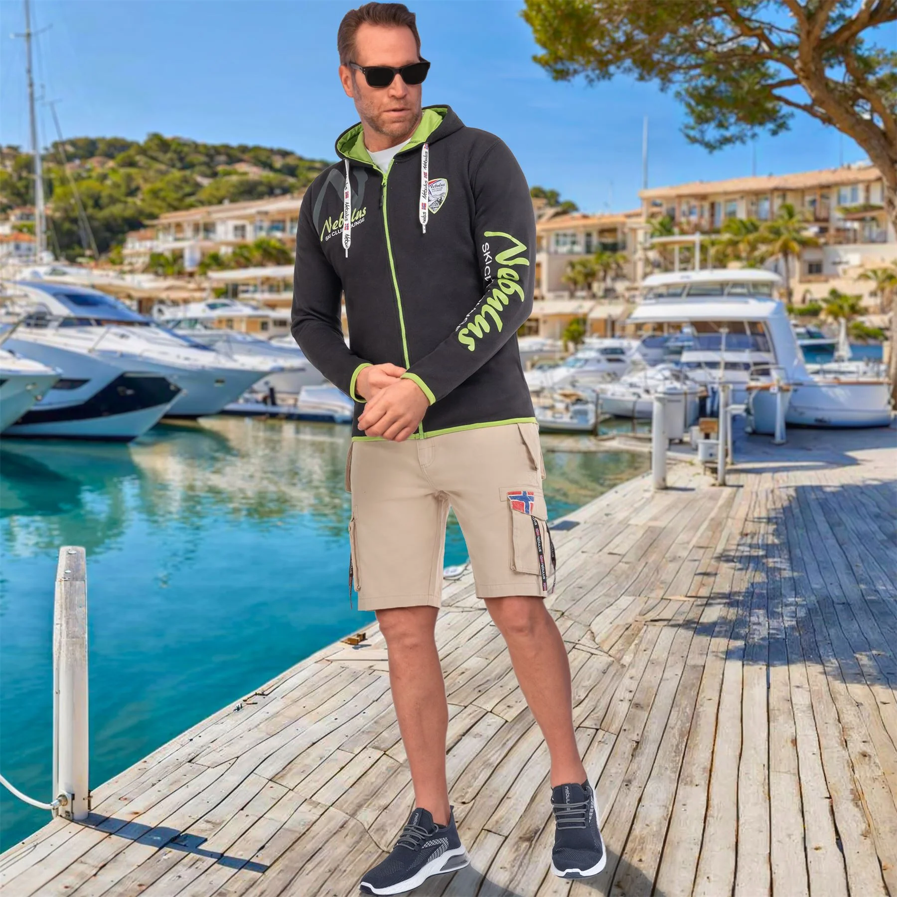 Nebulus Sweatjacke CLUBLOUNGE - Image 36