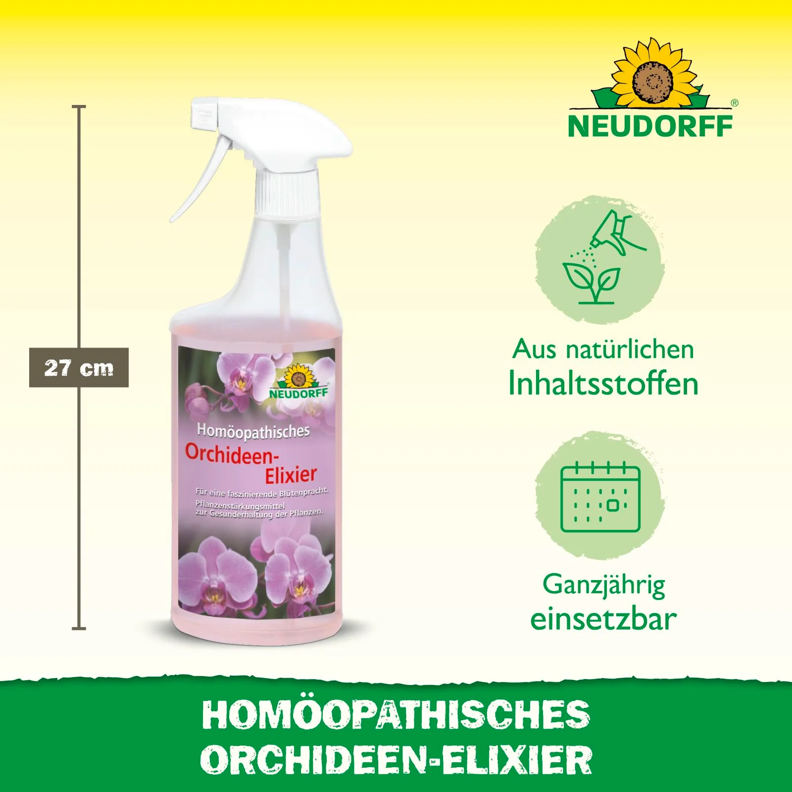 Neudorff Homöopathisches Orchideen-Elixier - 500 ml - Image 3