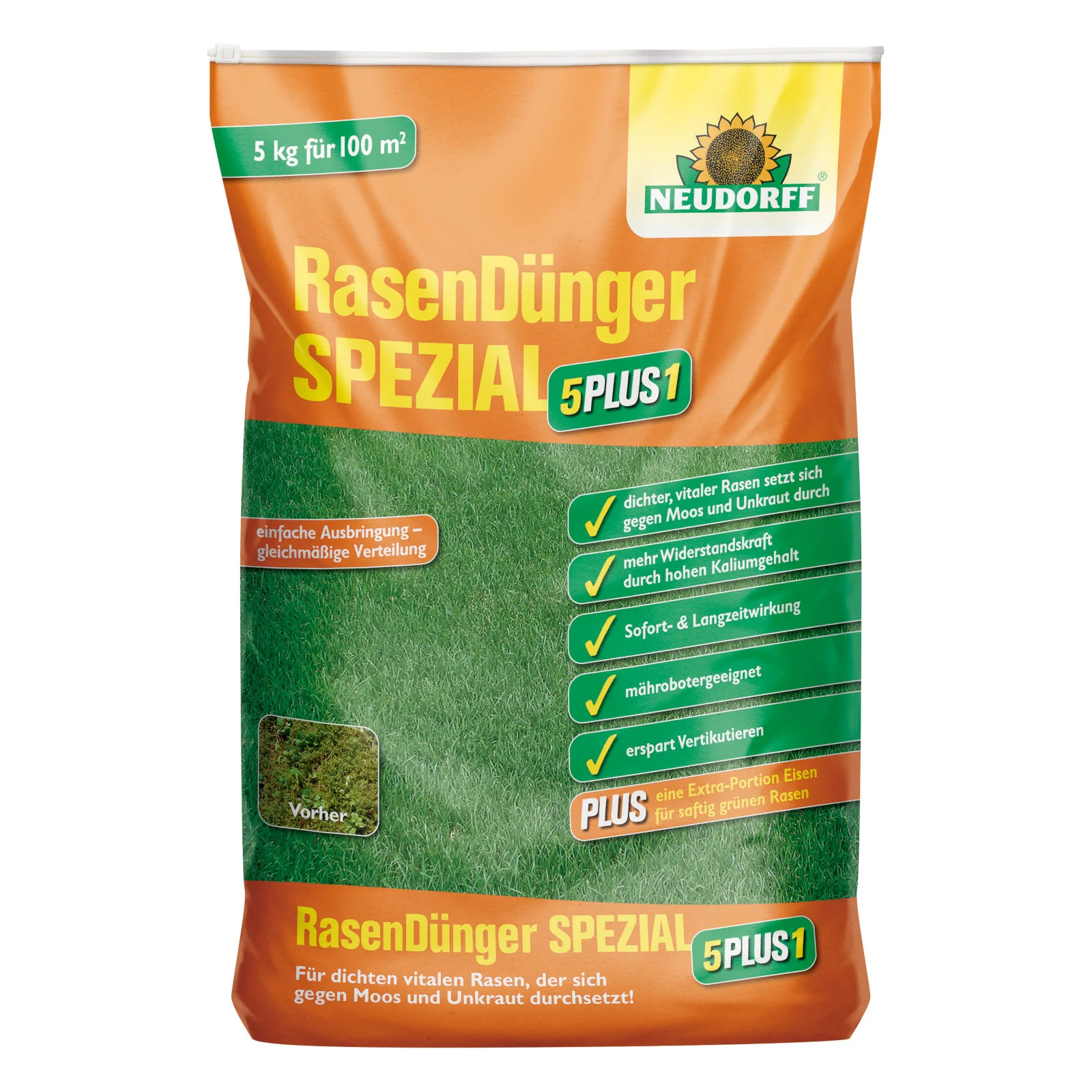 Neudorff RasenDünger SPEZIAL 5PLUS1 - 5 kg