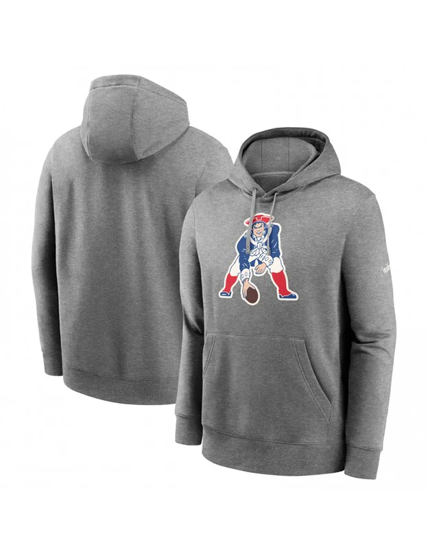 New England Patriots Nike Rewind Club Hoodie - Image 2