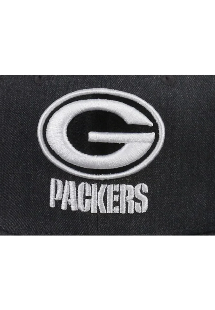 New Era -NFL- Green Bay Packers Heather 59Fifty Cap Grau 7 1/8 - Image 3