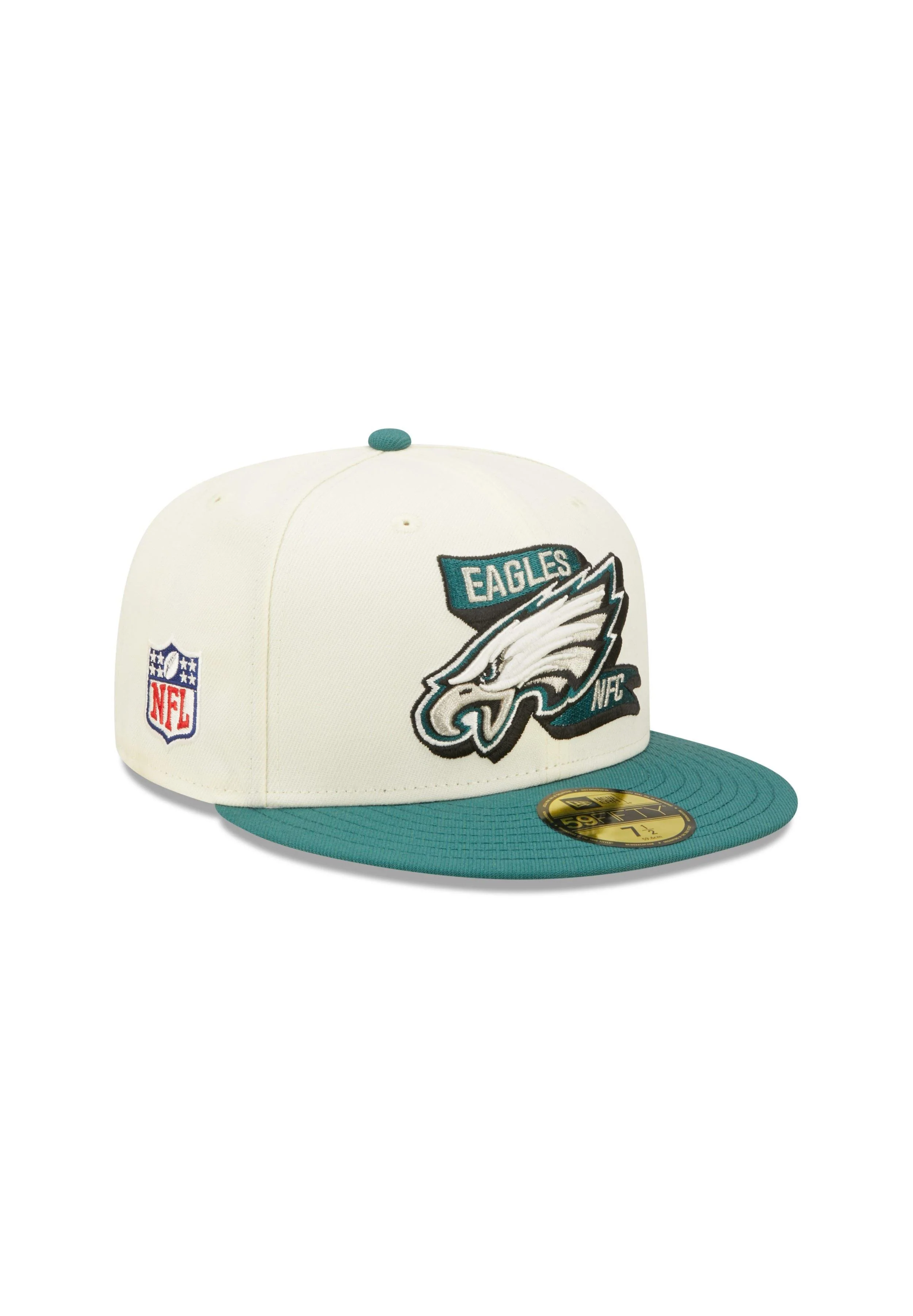 New Era NFL Philadelphia Eagles Sideline Chrome White 59Fifty Basecap  8 - Image 3