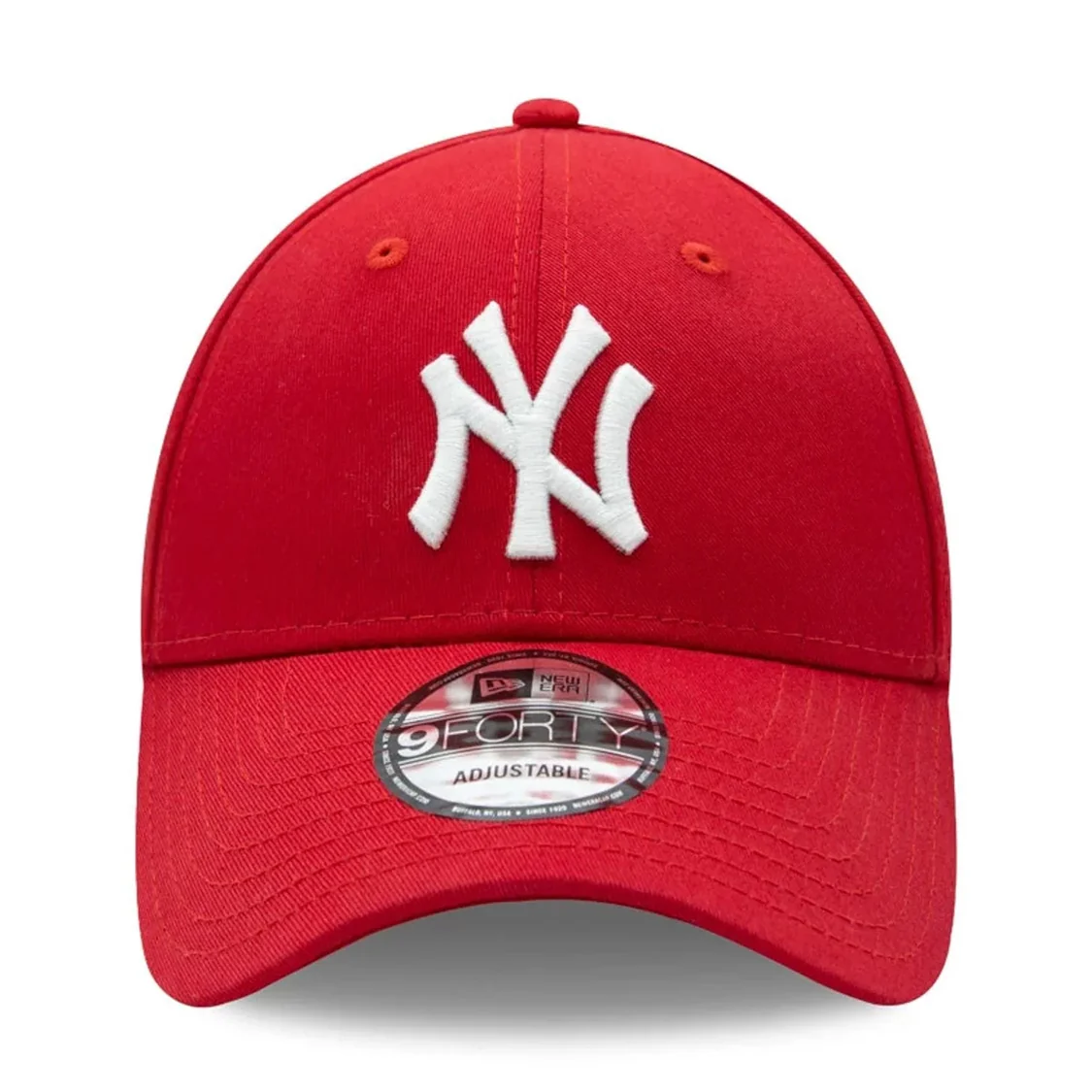 New York Yankees Cap 9Forty Adjustable NY Logo - rot