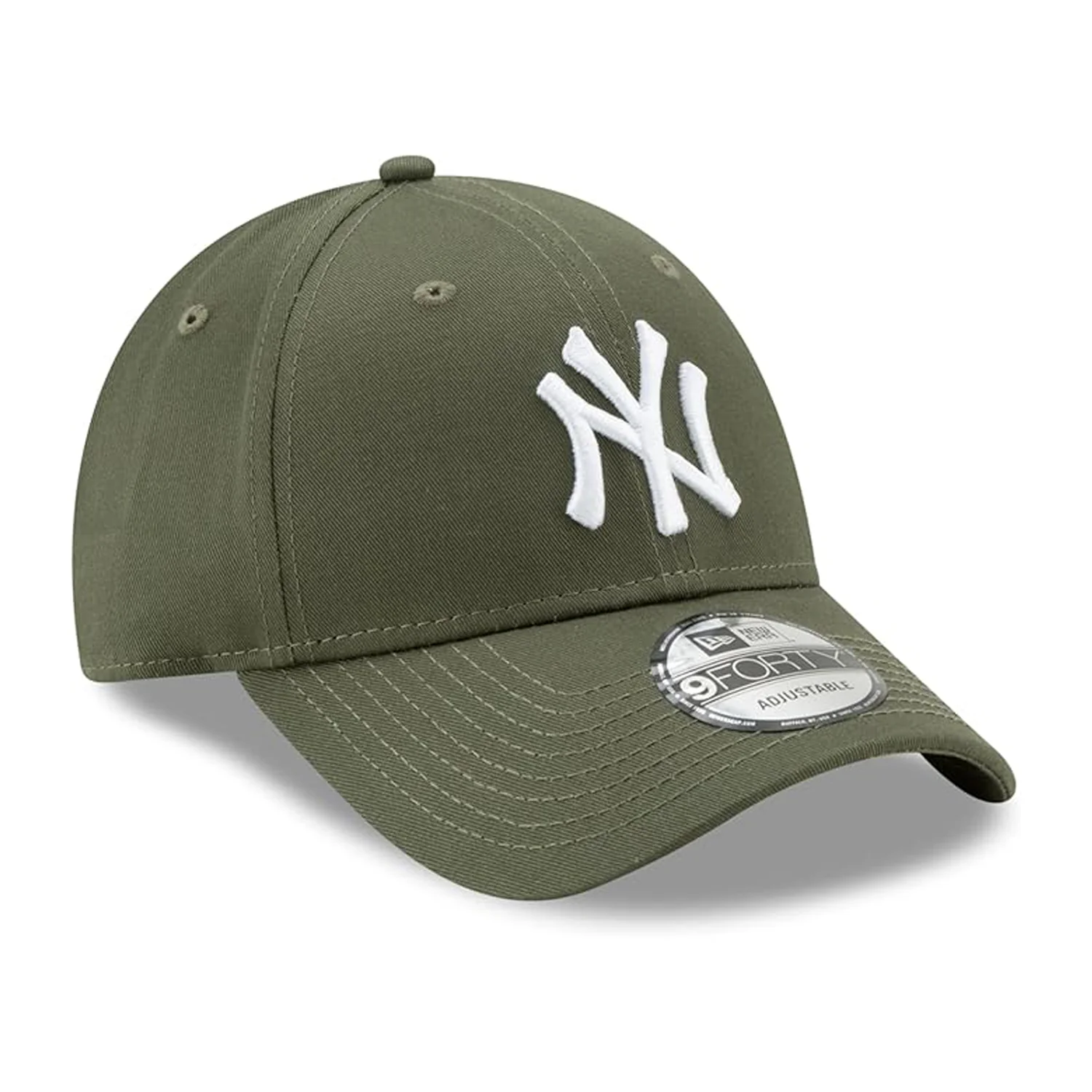 New York Yankees Essential 9FORTY verstellbare New Era Cap - oliv - Image 2