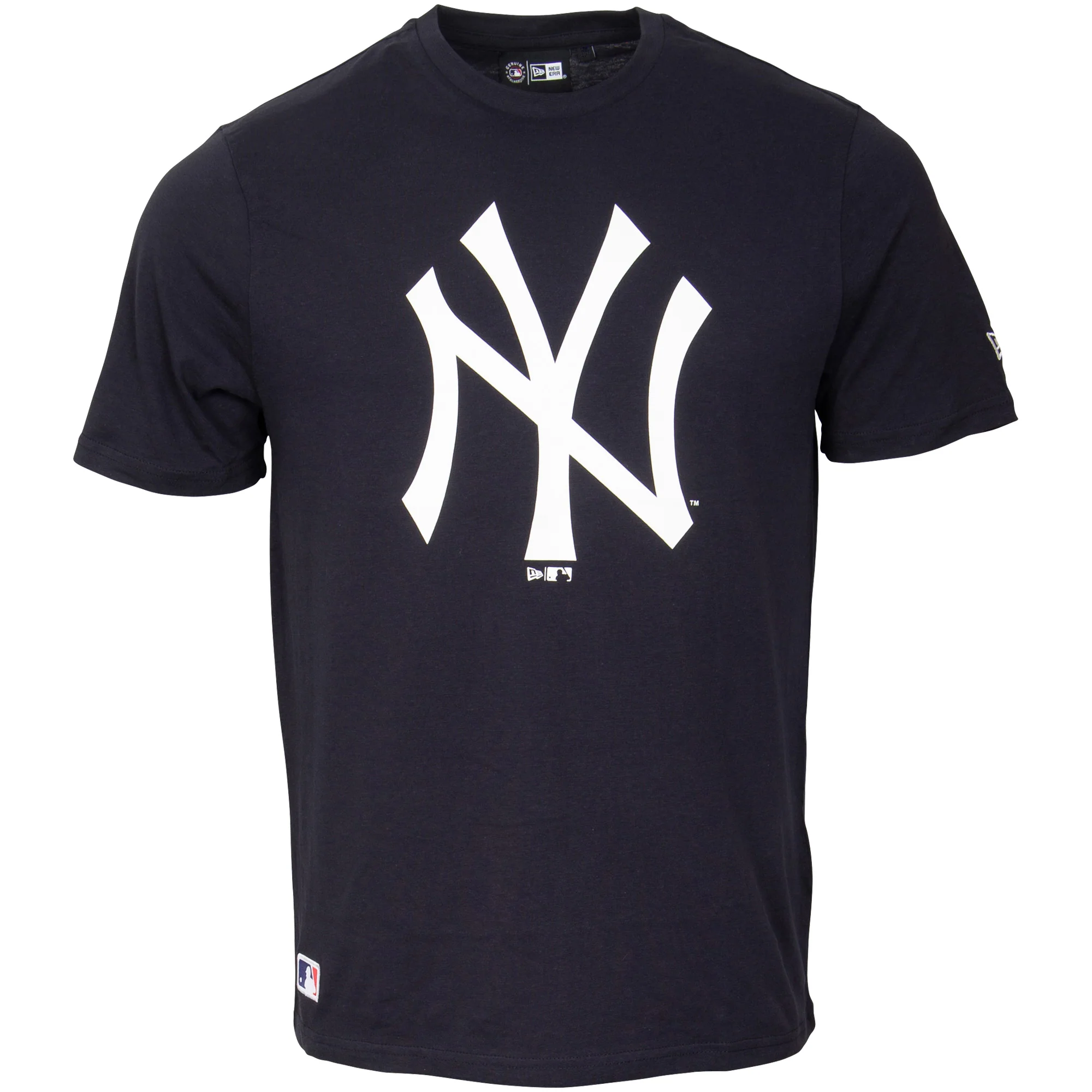 New York Yankees New Era T-Shirt NY Logo groß - navy